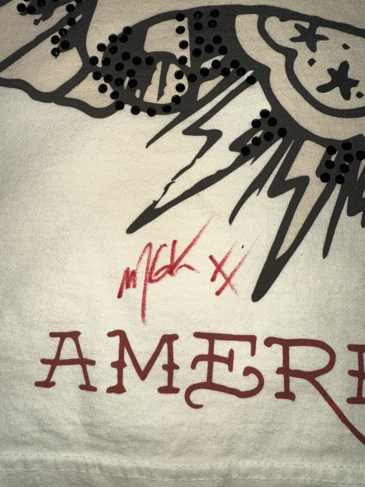 Ed Hardy Signed MGK x Ed Hardy ComplexCon Exclusive Tee Size US L / EU 52-54 / 3 - 2 Thumbnail