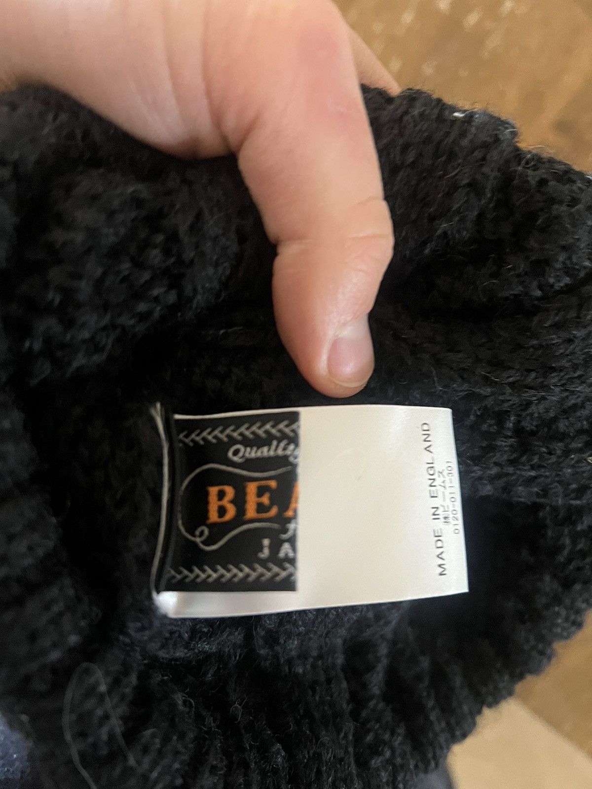Beams Plus Wool knitted beanie Size ONE SIZE - 3 Thumbnail