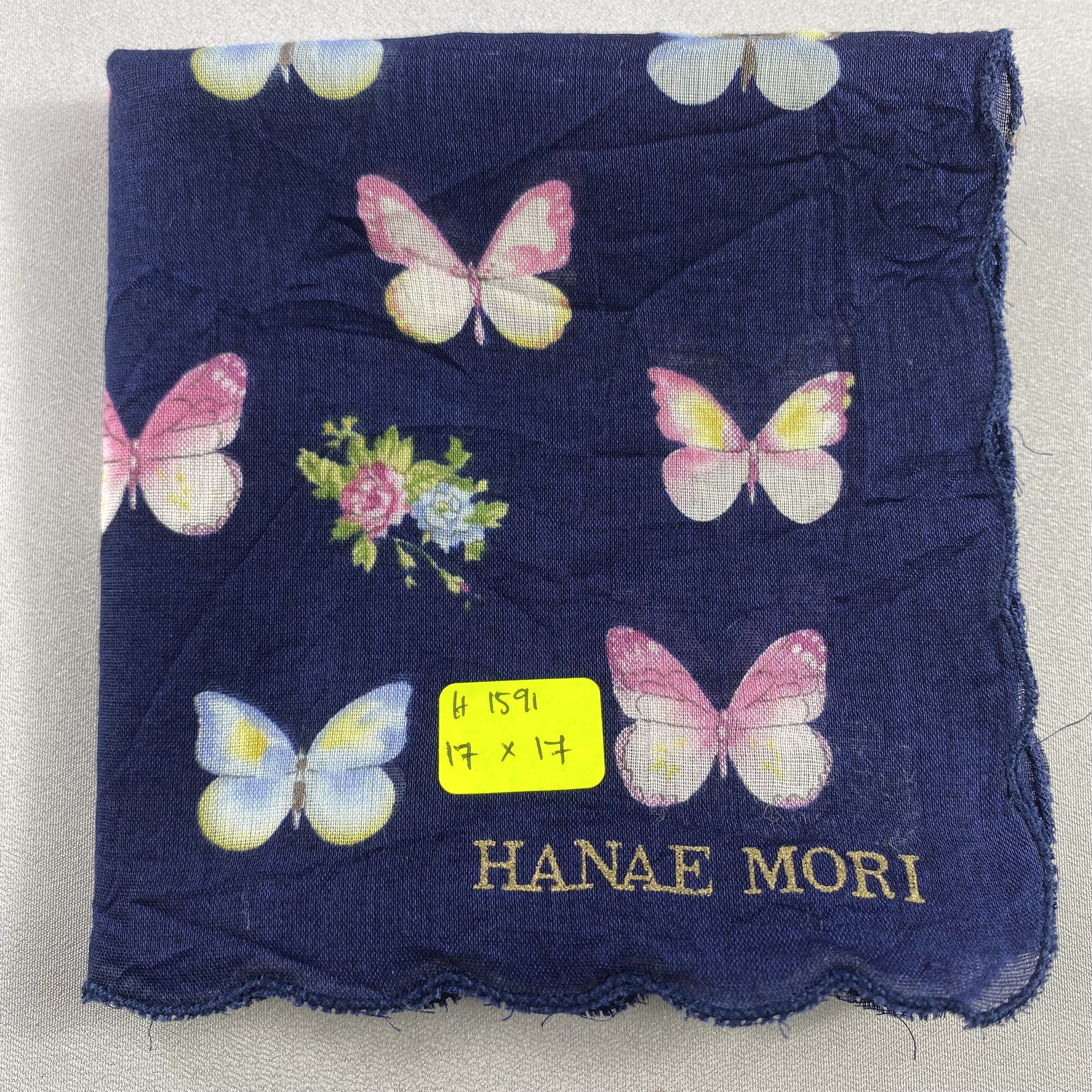Hanae Mori × Vintage Hanae Mori Bandana/ Handkerchief / Neckerchief Size ONE SIZE - 5 Thumbnail