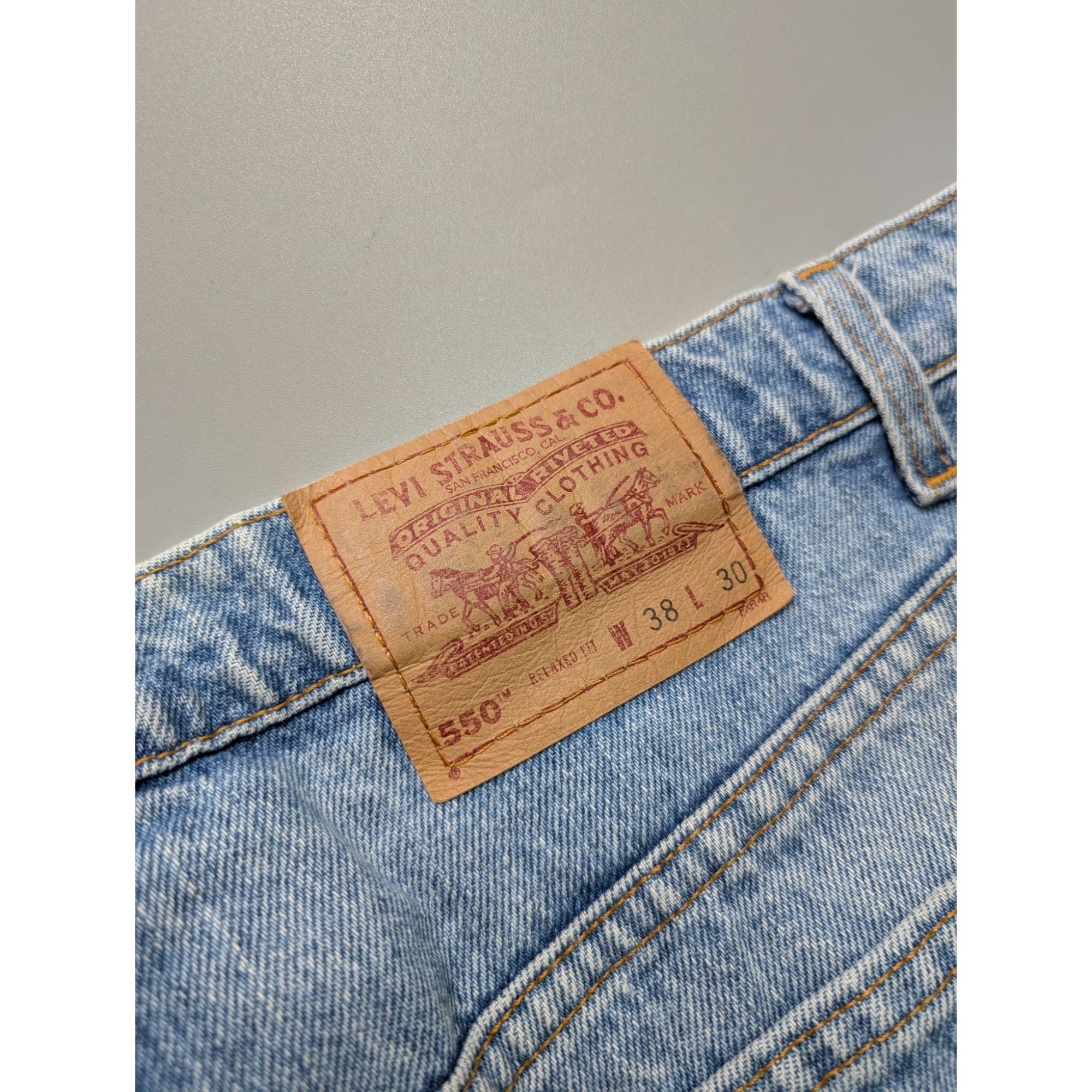Levi's Levi's 550 Made in USA Denim Jeans Pants (Y1089) Size US 38 / EU 54 - 12 Thumbnail