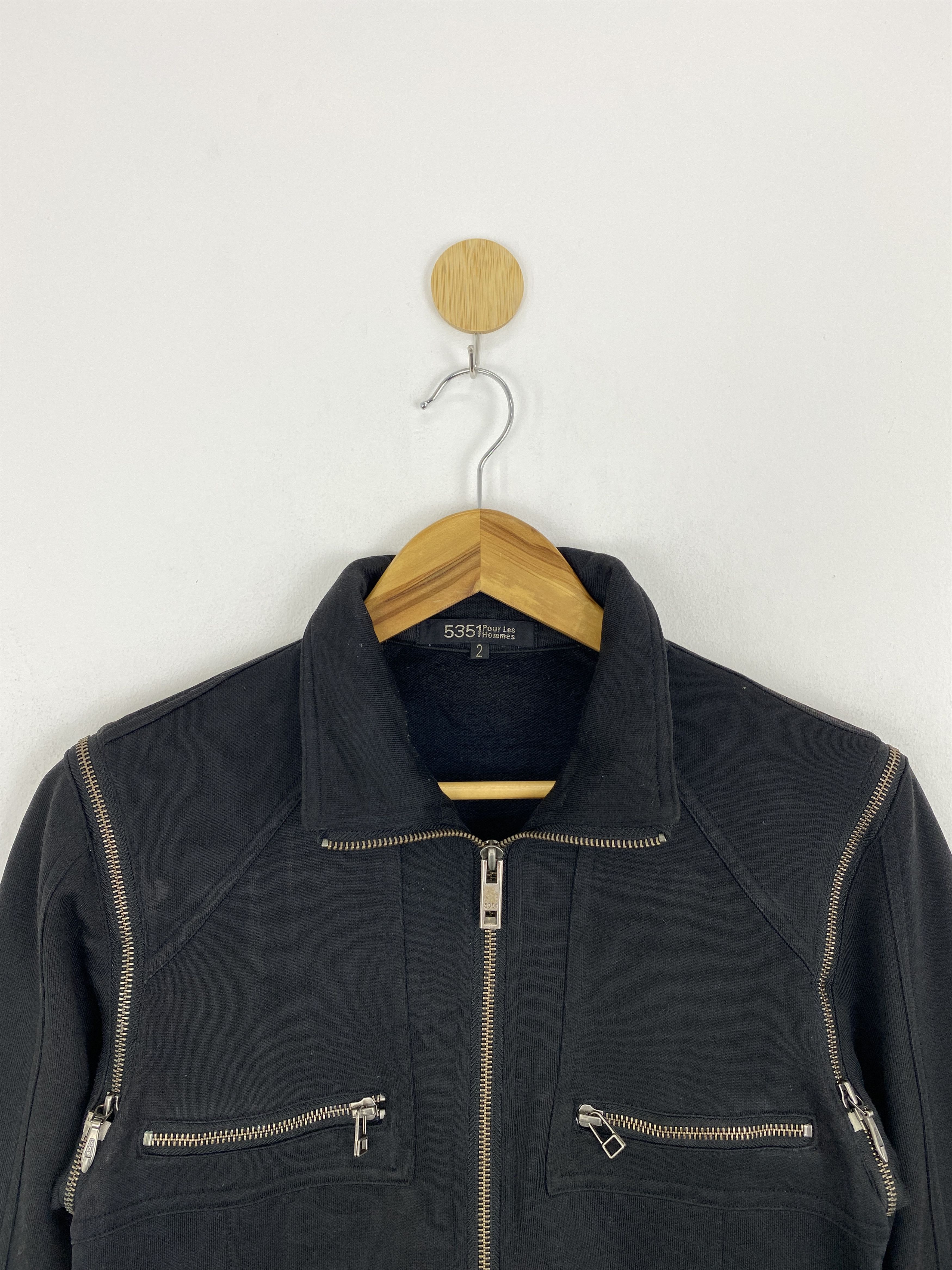 5351 POUR LES HOMMES 5351 Pour Les Hommes Avant Garde Denim Jacket MJ0062 Size US M / EU 48-50 / 2 - 3 Thumbnail