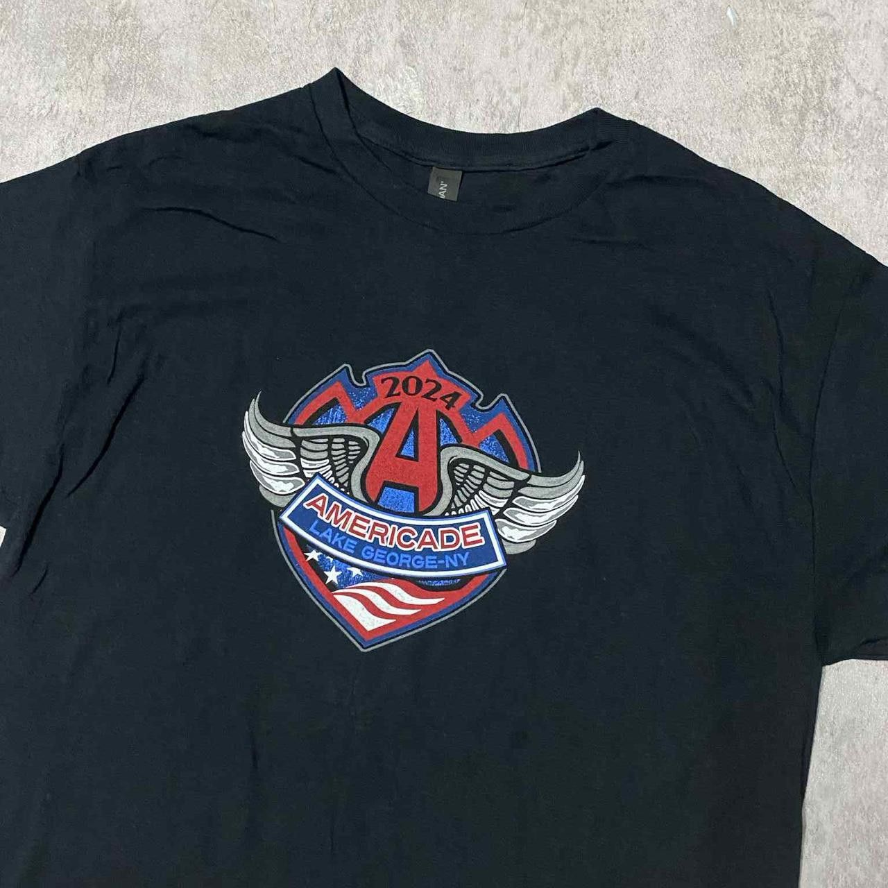 Gildan Black 2022 American Eagle T-shirt #AmericanEagle Size US L / EU 52-54 / 3 - 2 Thumbnail