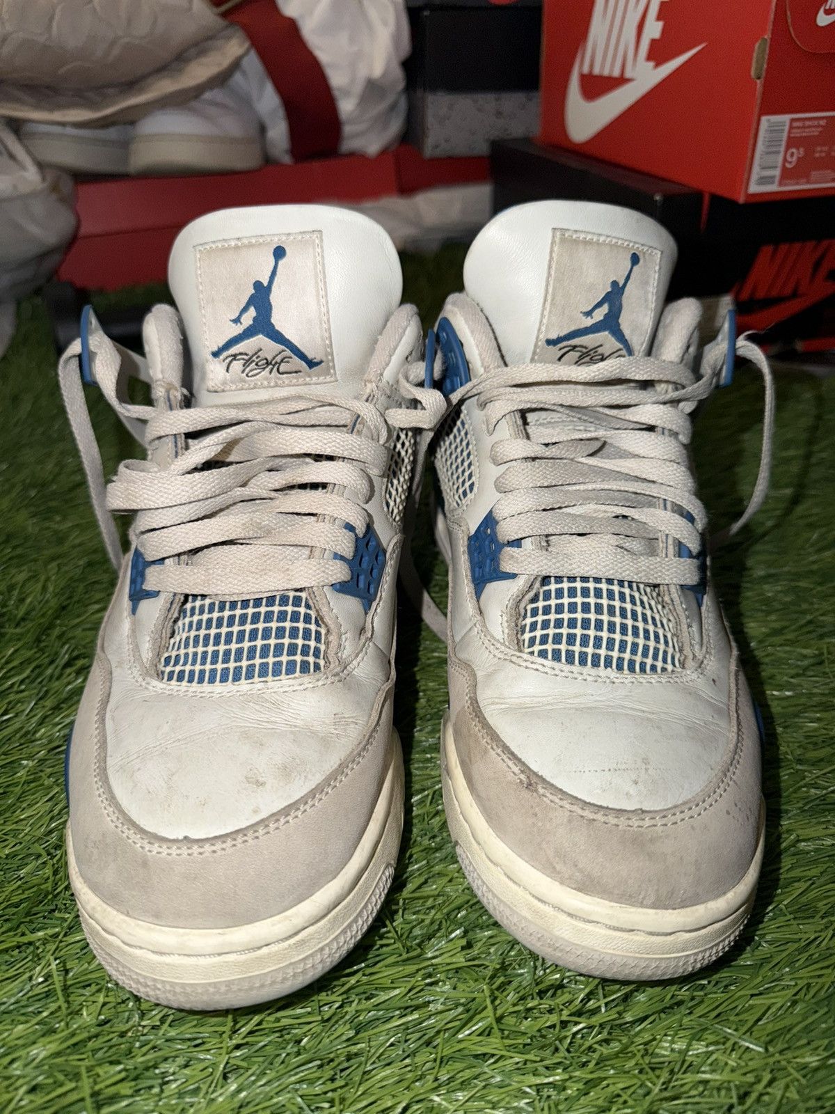Jordan Brand AIR JORDAN 4 RETRO Military Blue -2024 Release Size US 10.5 / EU 43-44 - 2 Thumbnail