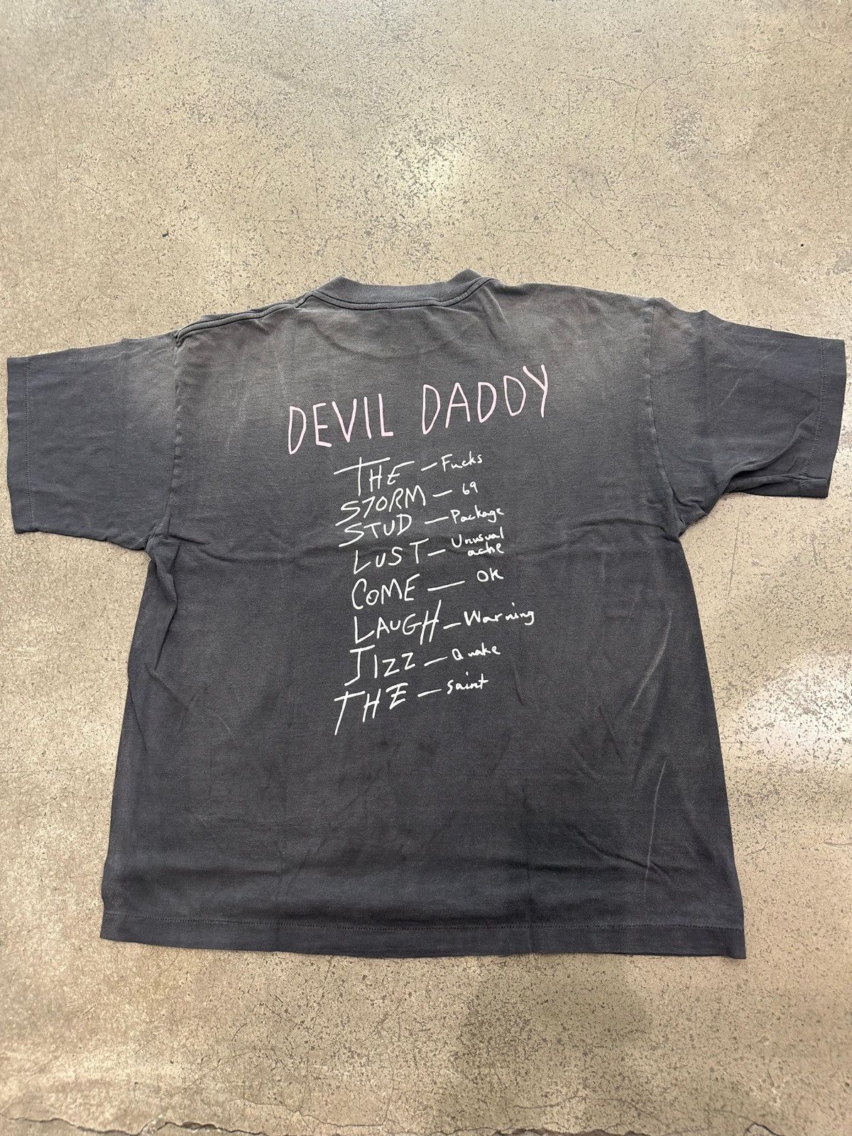 Saint Michael SAINT Mxxxxxx - Devil Daddy Tee Black Size US XL / EU 56 / 4 - 2 Thumbnail