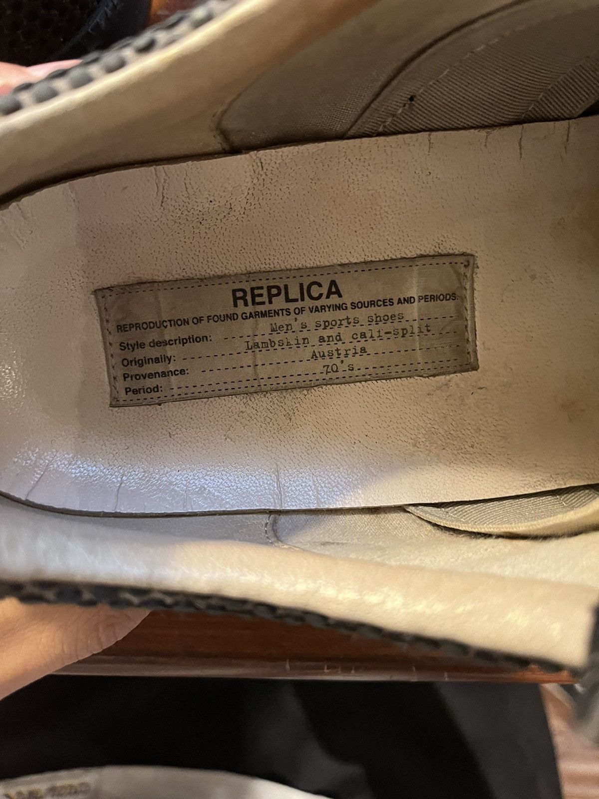 Maison Margiela MAISON MARGIELA TEXTURED REPLICA GATS Size US 8 / EU 41 - 5 Thumbnail