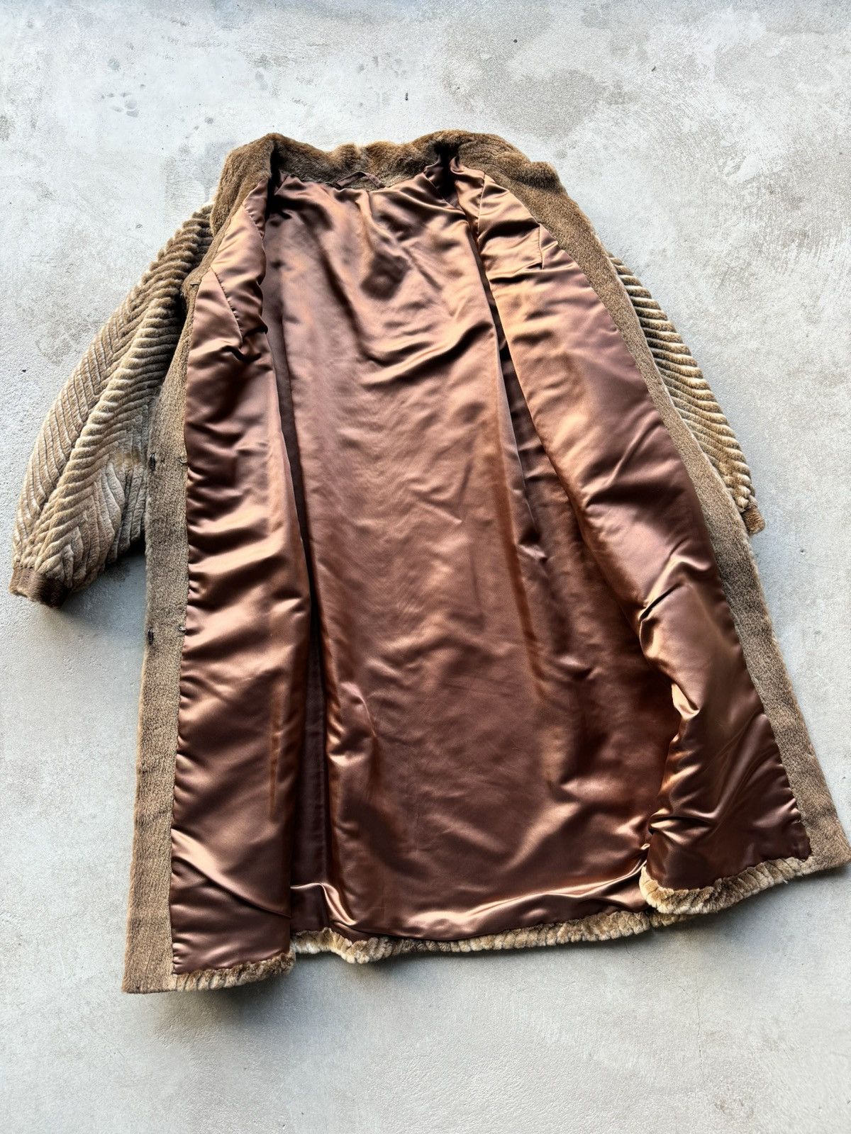 80’s REAL FUR MINK COAT WOMENS