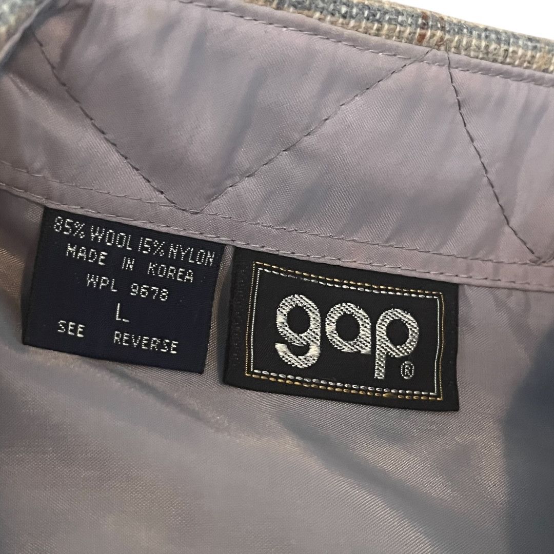 Gap × Vintage VINTAGE Gap Wool Flannel 1970s Size US L / EU 52-54 / 3 - 6 Thumbnail