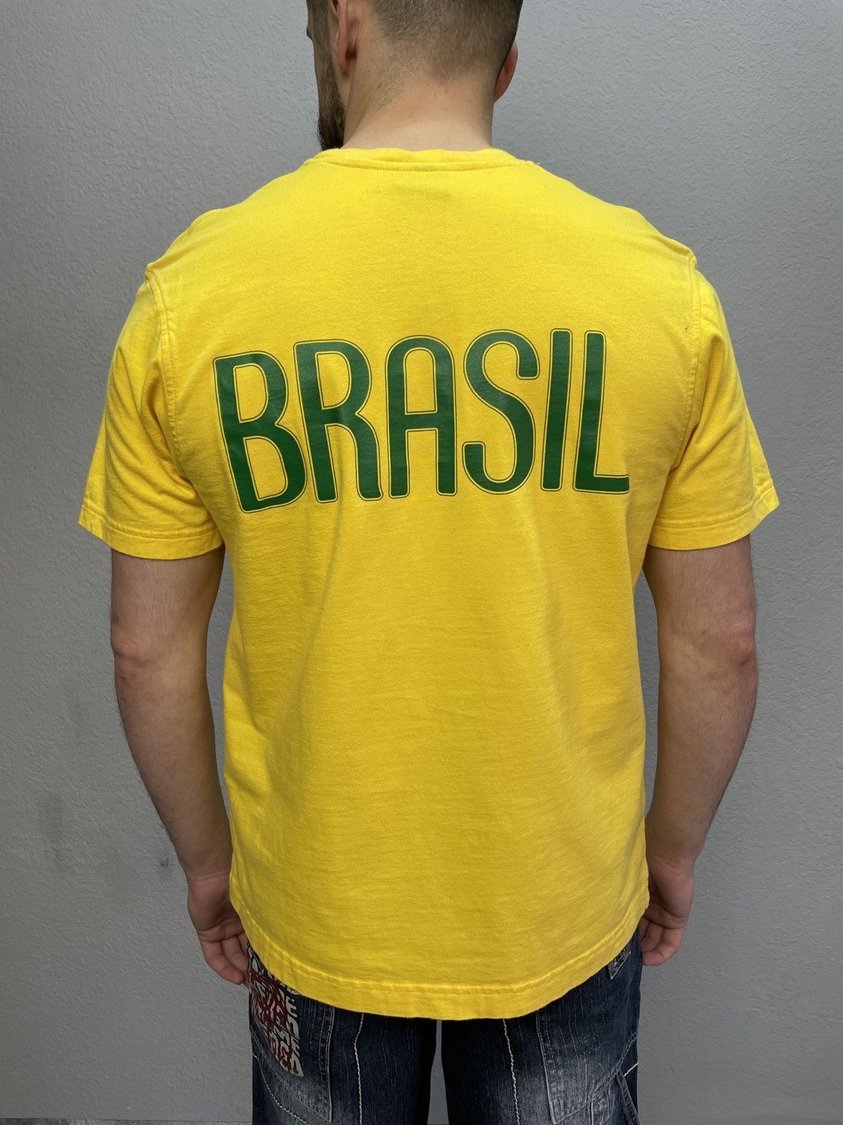 Nike × Vintage Vintage Y2K Blockcore Umbro Nike Brazil 90s jersey Size US M / EU 48-50 / 2 - 10 Thumbnail