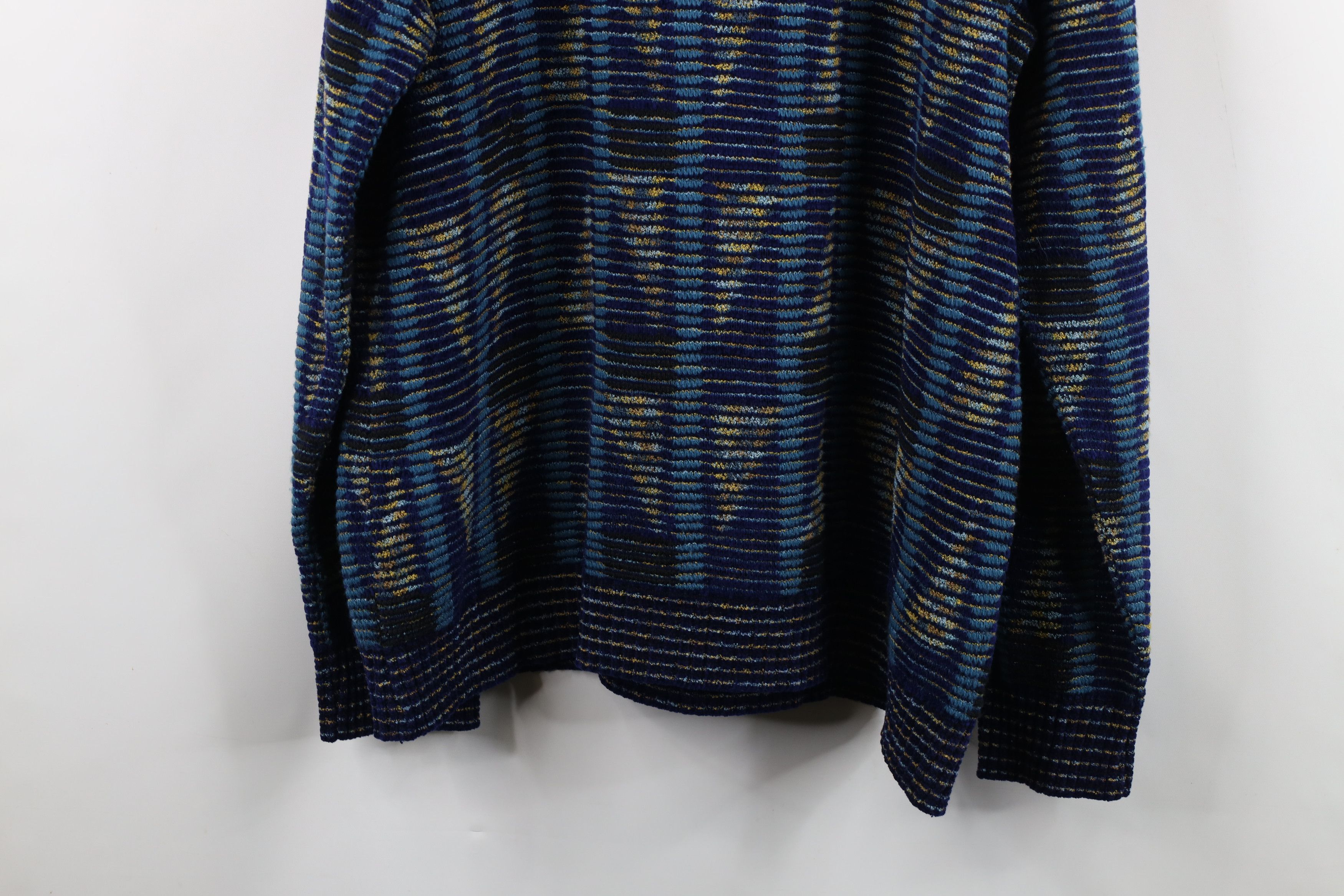 Vintage Vintage 90s Coogi Style Geometric Ribbed Knit Sweater Size US XL / EU 56 / 4 - 12 Thumbnail