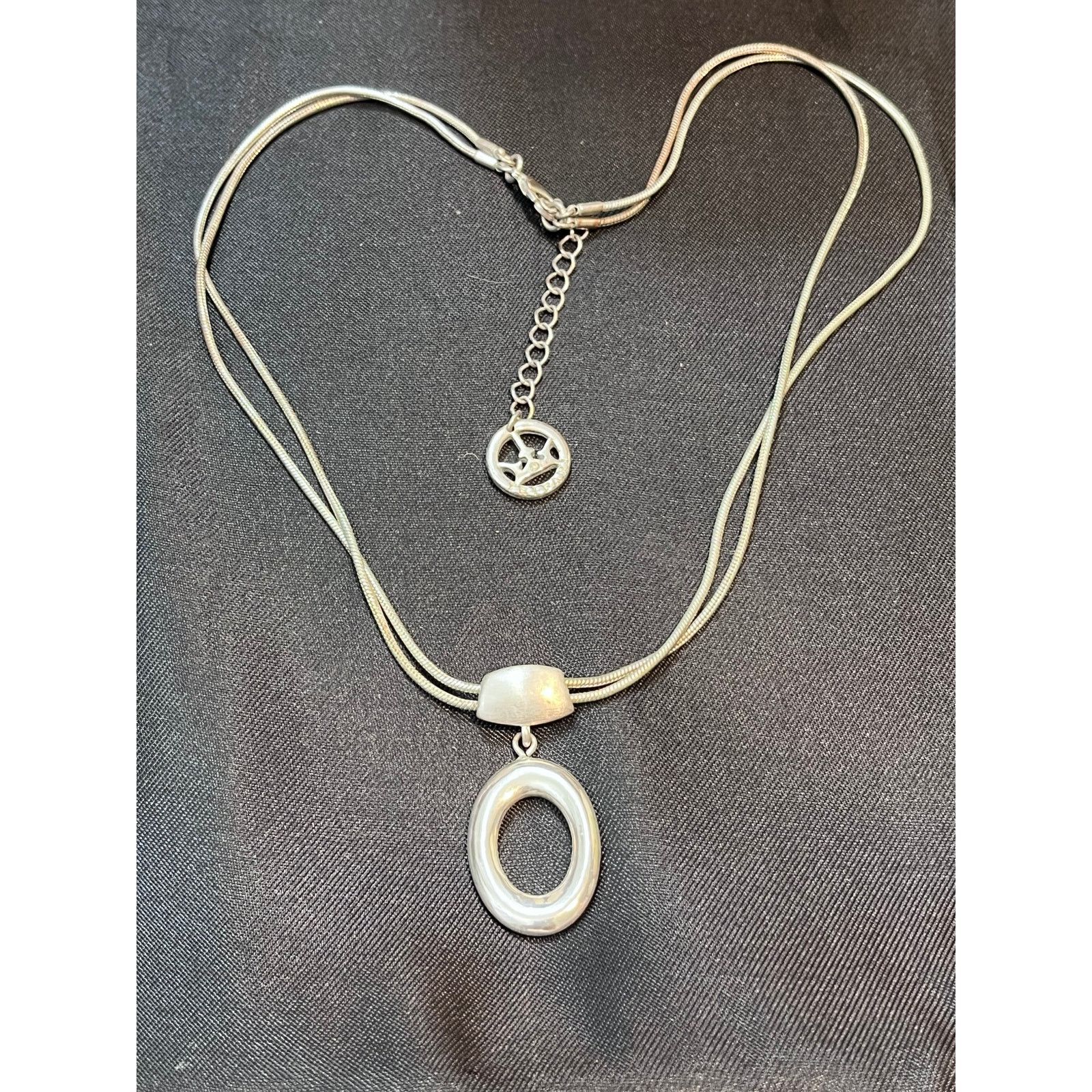 Other Spectacular Crown Trifari Multi Strand Necklace Silver Tone Size ONE SIZE - 4 Thumbnail