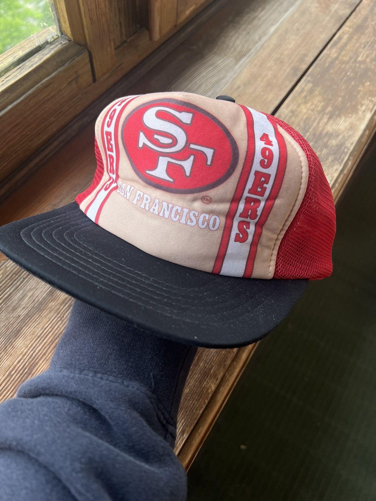 NFL VINTAGE 80s HAT SAN FRANCISCO 49ERS APEX ONE SNAPBACK CAP Size ONE SIZE - 15 Thumbnail