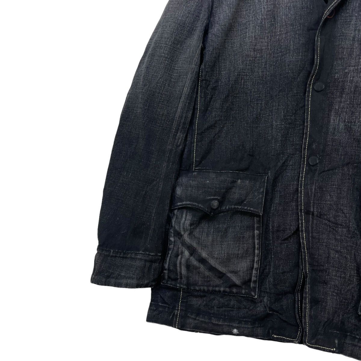 Levi's Levis Denim Worker Style Faded Jacket Size US M / EU 48-50 / 2 - 6 Thumbnail