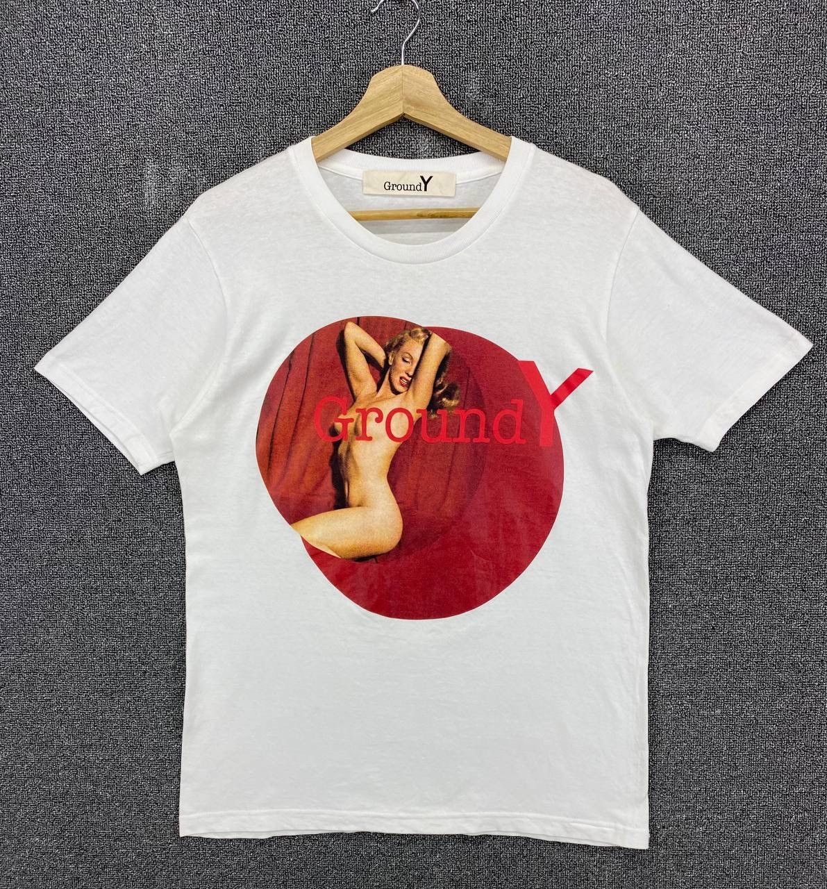 Yohji Yamamoto Vintage Yohji Yamamoto Ground Y Naked Sexy Printed T Shirts Size US M / EU 48-50 / 2 - 1 Thumbnail