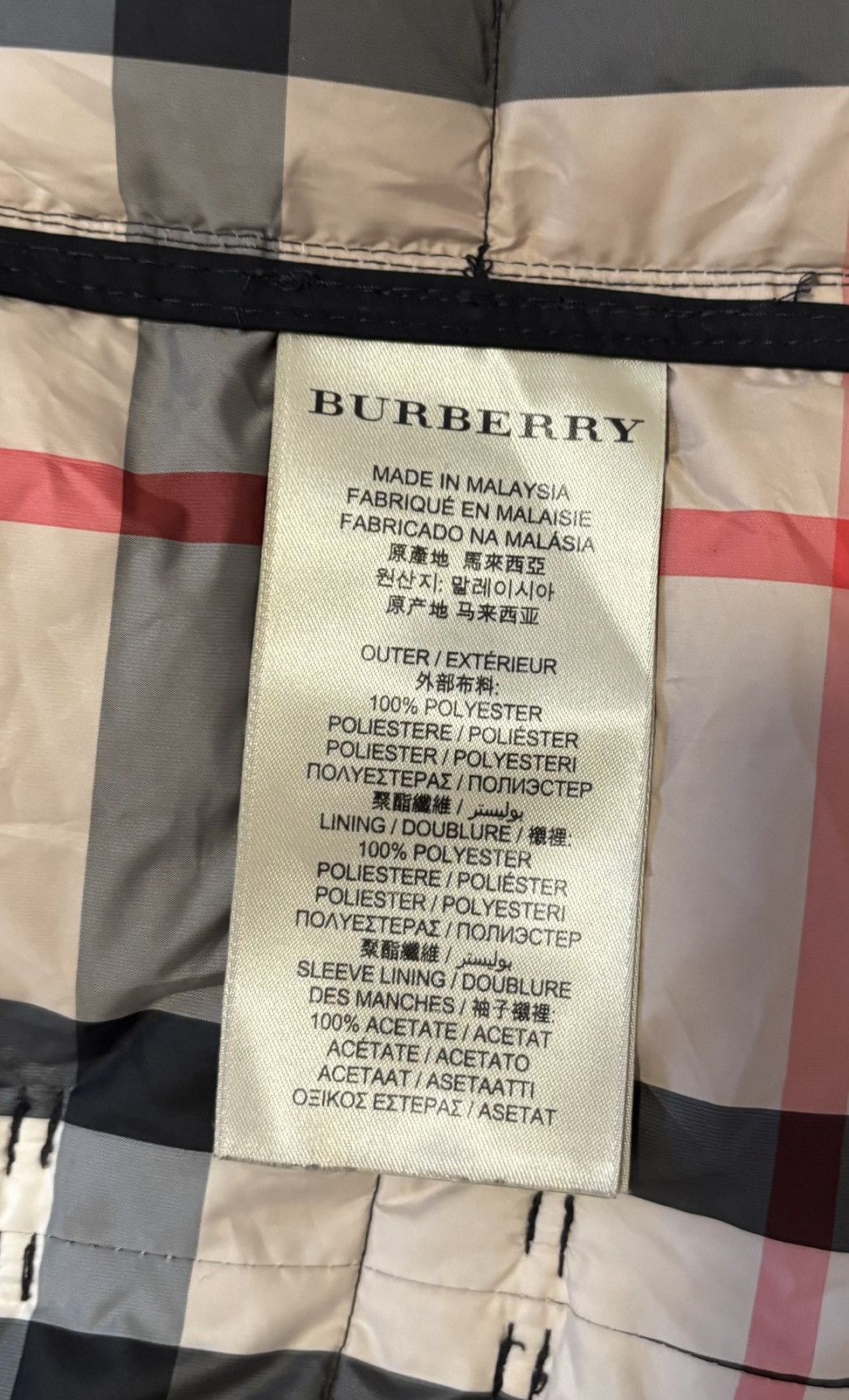 Burberry Burberry Brit Long Down Luxury Coat Size S / US 4 / IT 40 - 6 Thumbnail