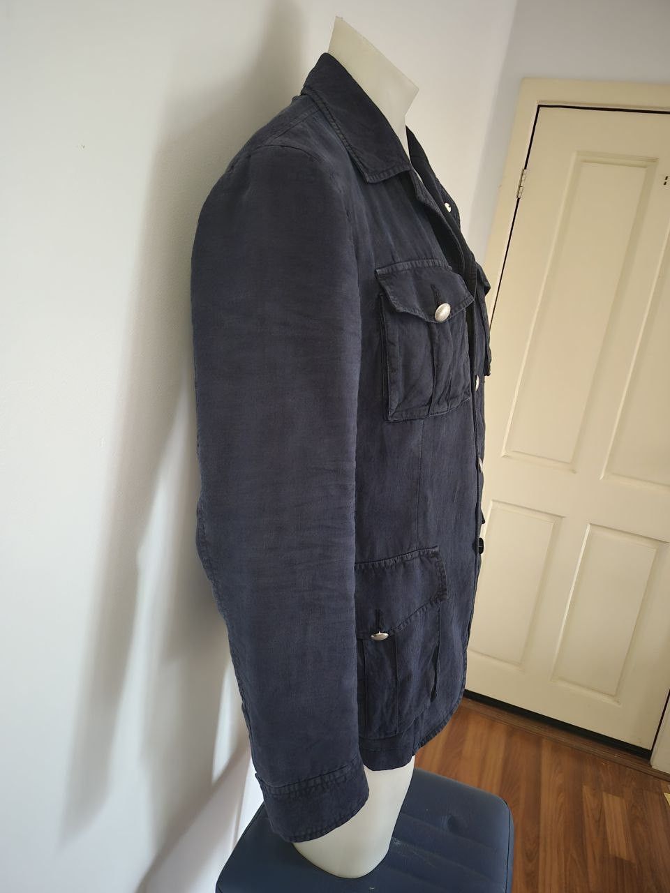 L.B.M. 1911 L.B.M. 1911 Sahara linen blazer jacket Size US M / EU 48-50 / 2 - 2 Thumbnail