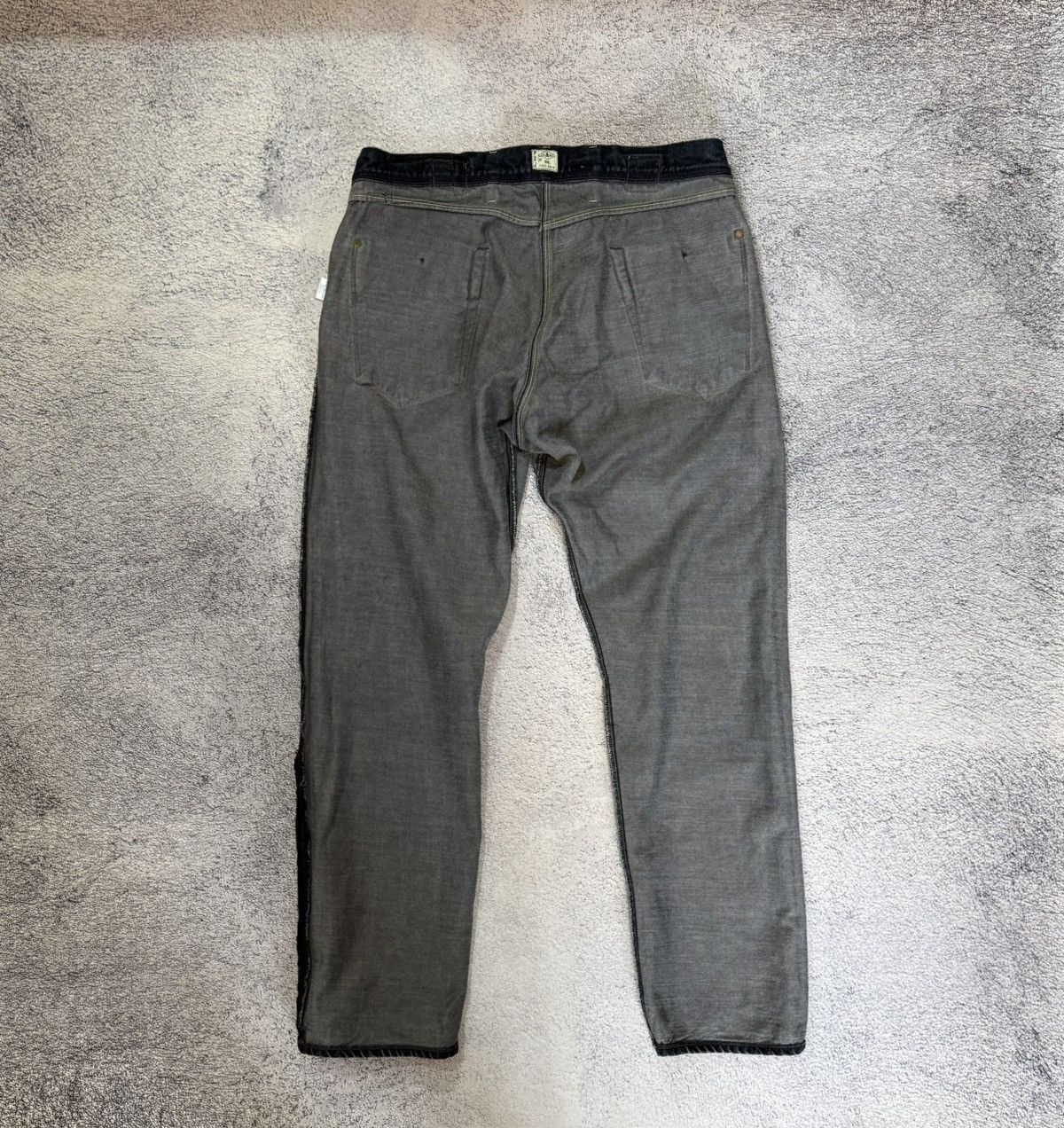 Paul Smith Paul Smith Jeans Cinch Back 34 Indigo Denim Straight Vintage Size US 34 / EU 50 - 13 Thumbnail