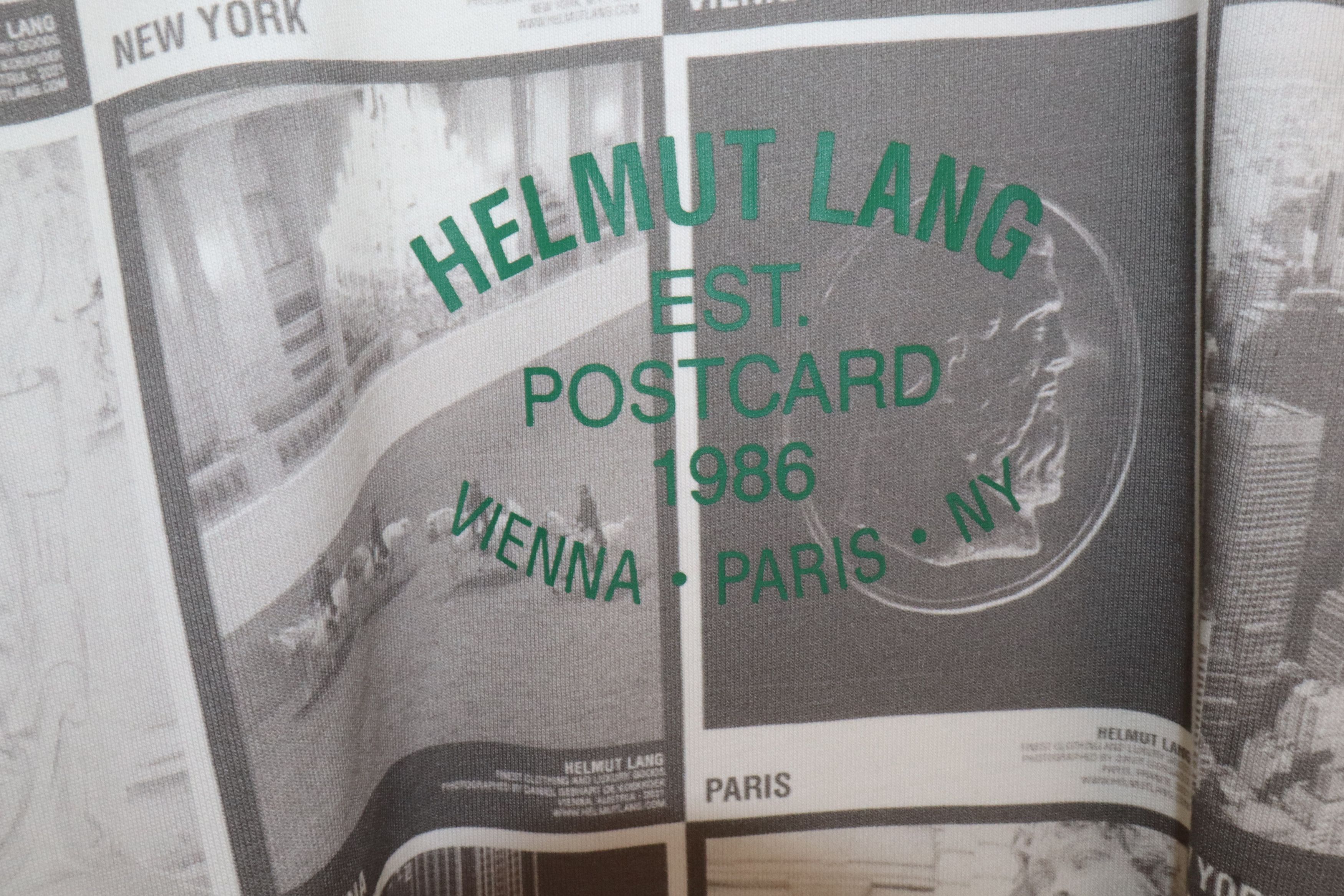 Helmut Lang Vienna Postcard t-shirt Size US S / EU 44-46 / 1 - 3 Thumbnail