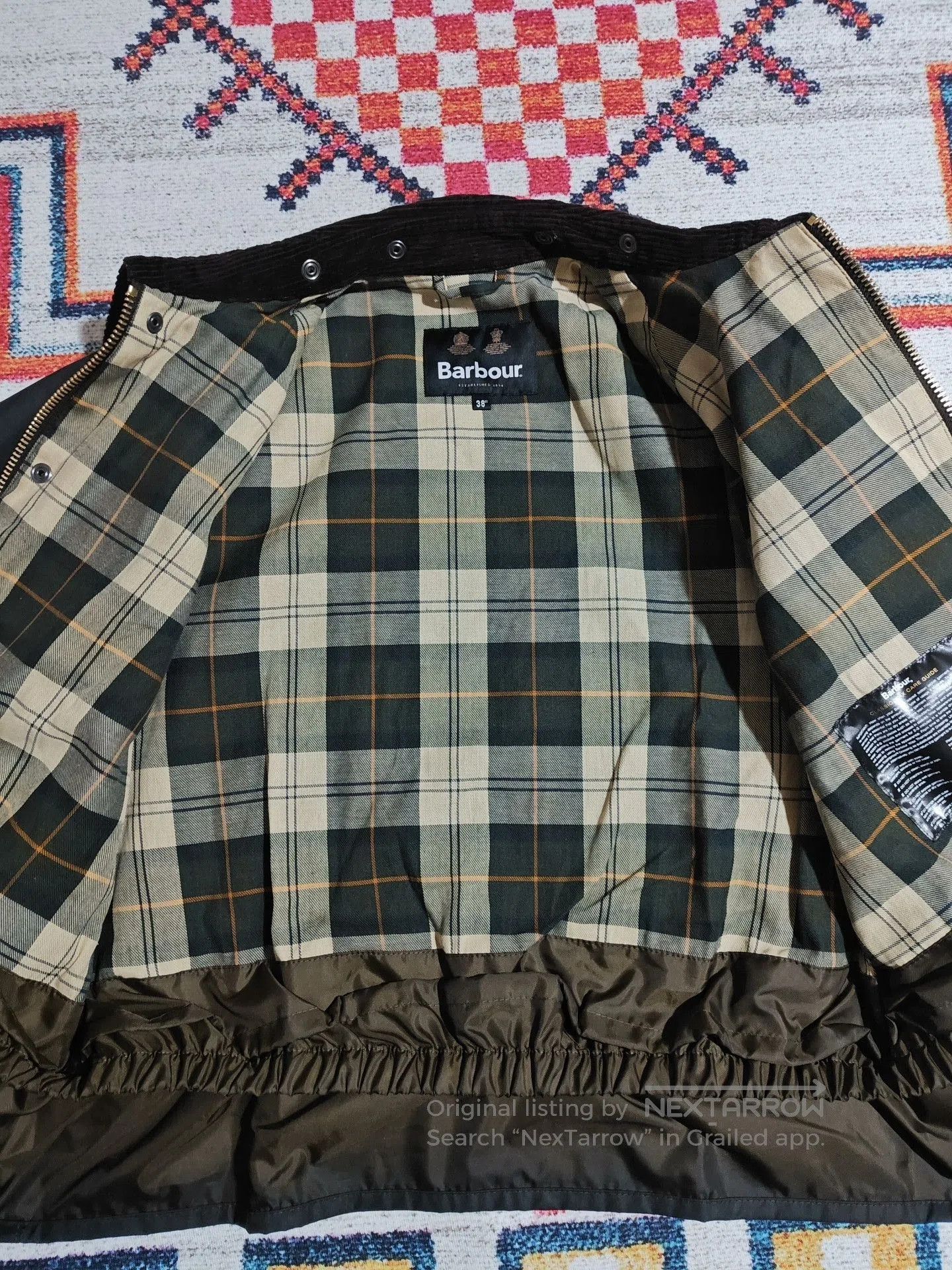 Barbour Barbour OS Transport APAC Wax Jacket. Size US M / EU 48-50 / 2 - 3 Thumbnail