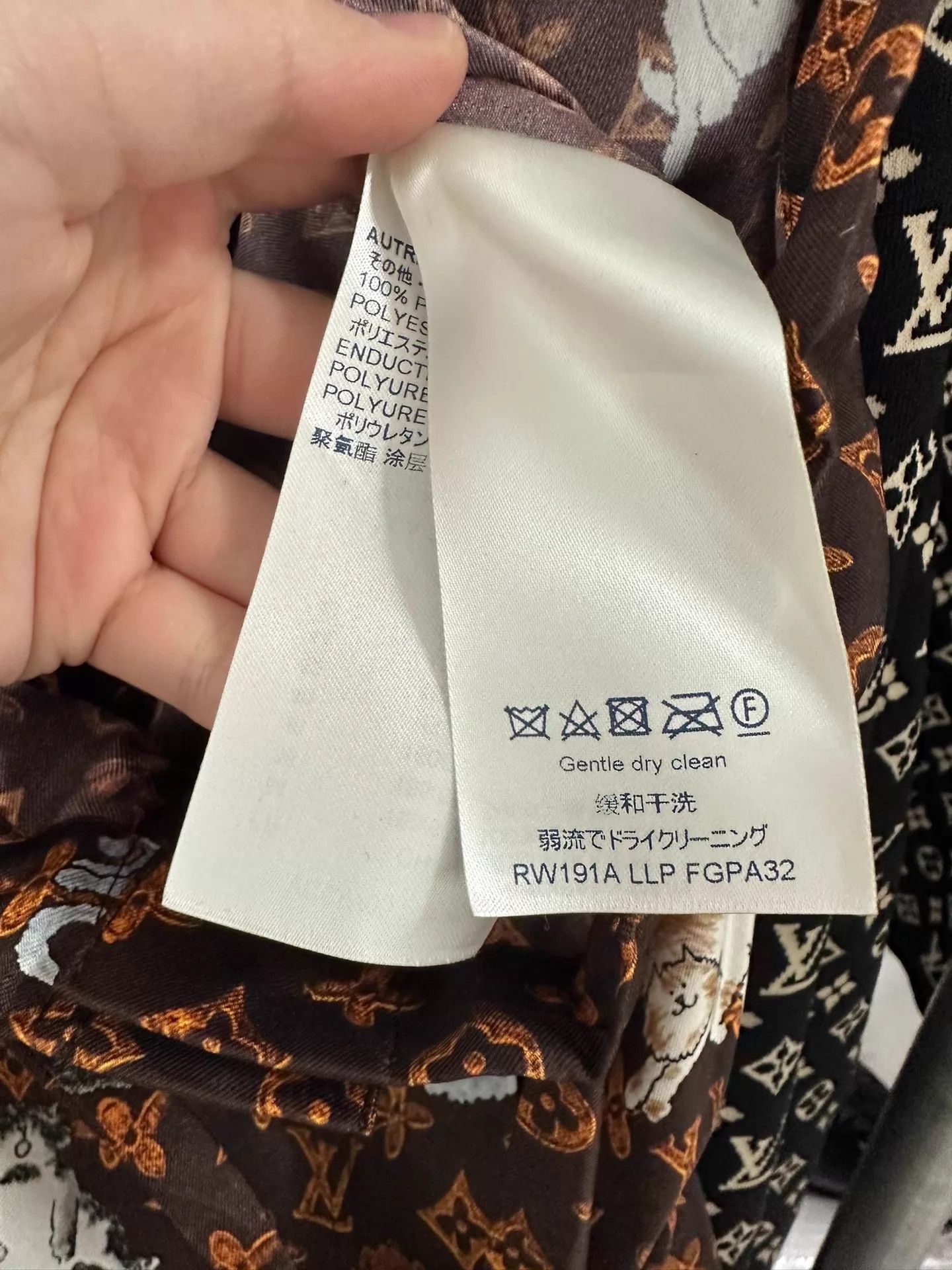 Louis Vuitton LV All Over Print Pants 36 Size 26" / US 2 / IT 38 - 3 Thumbnail