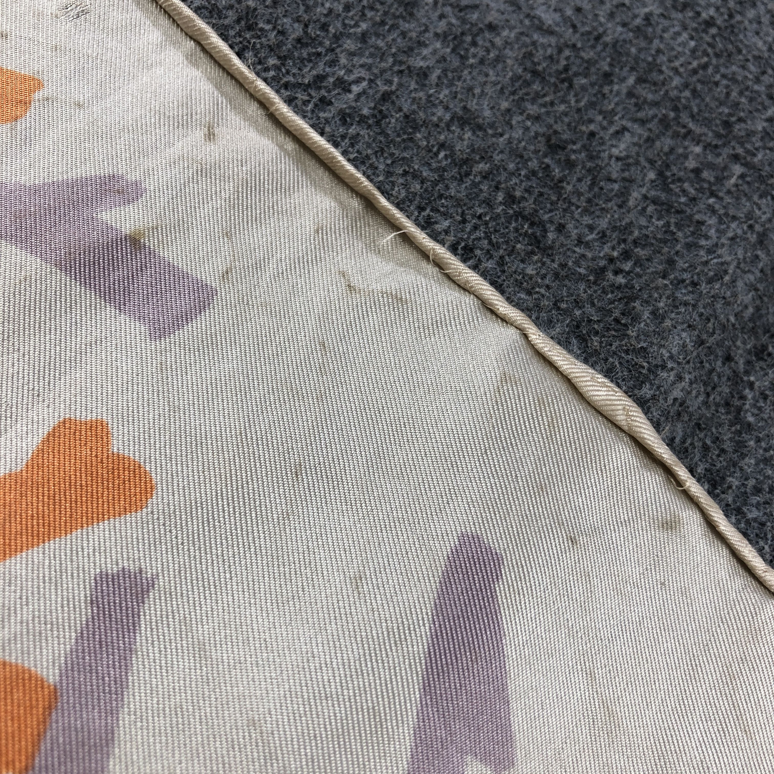 Japanese Brand P.A.S Luxury Abstract Hand Rolled Silk Scarf M1119 Size ONE SIZE - 22 Thumbnail