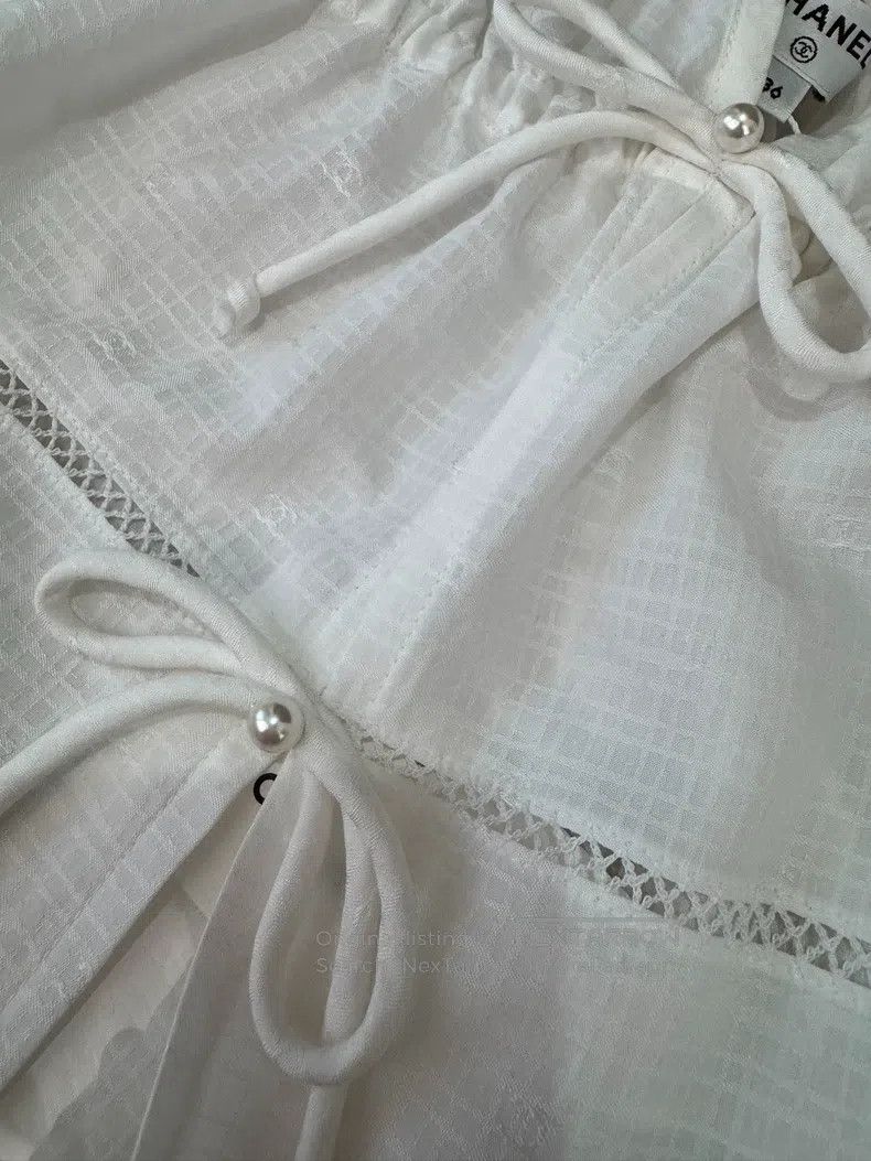 Chanel Chanel 25p pearl bow suspenders Size XS / US 0-2 / IT 36-38 - 5 Thumbnail