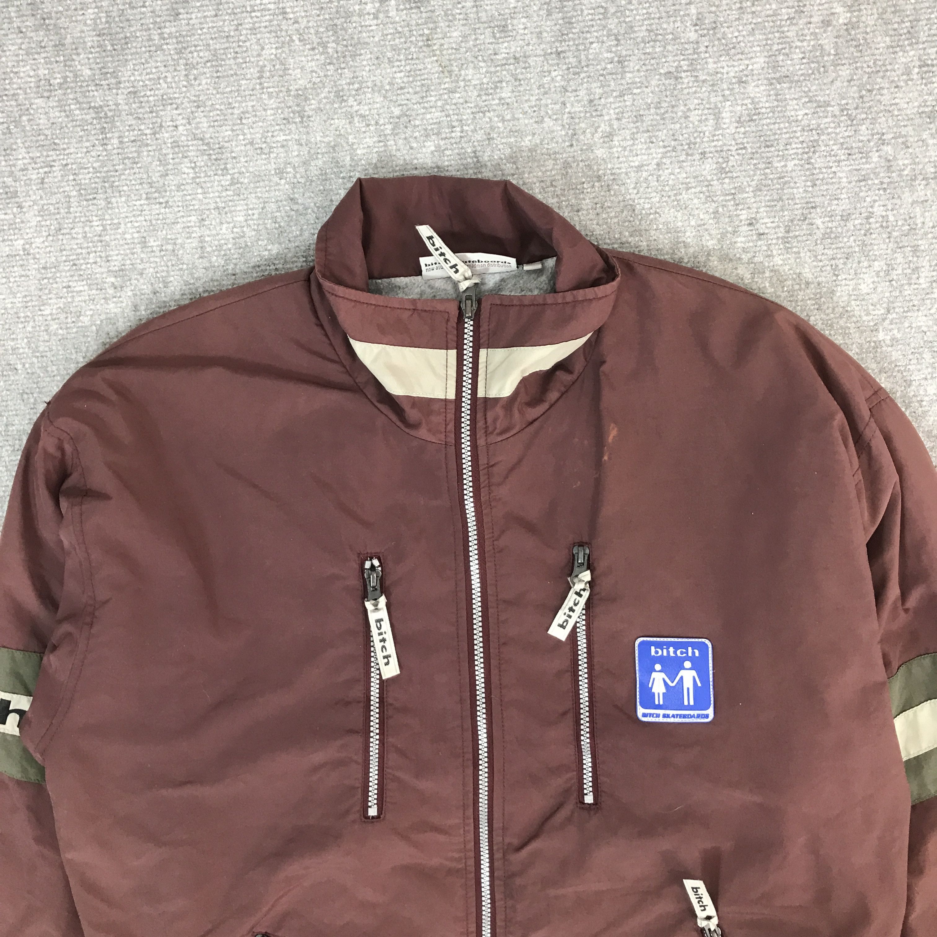 Japanese Brand Bitch Skateboards Streetwear Style Jacket Size US M / EU 48-50 / 2 - 2 Thumbnail