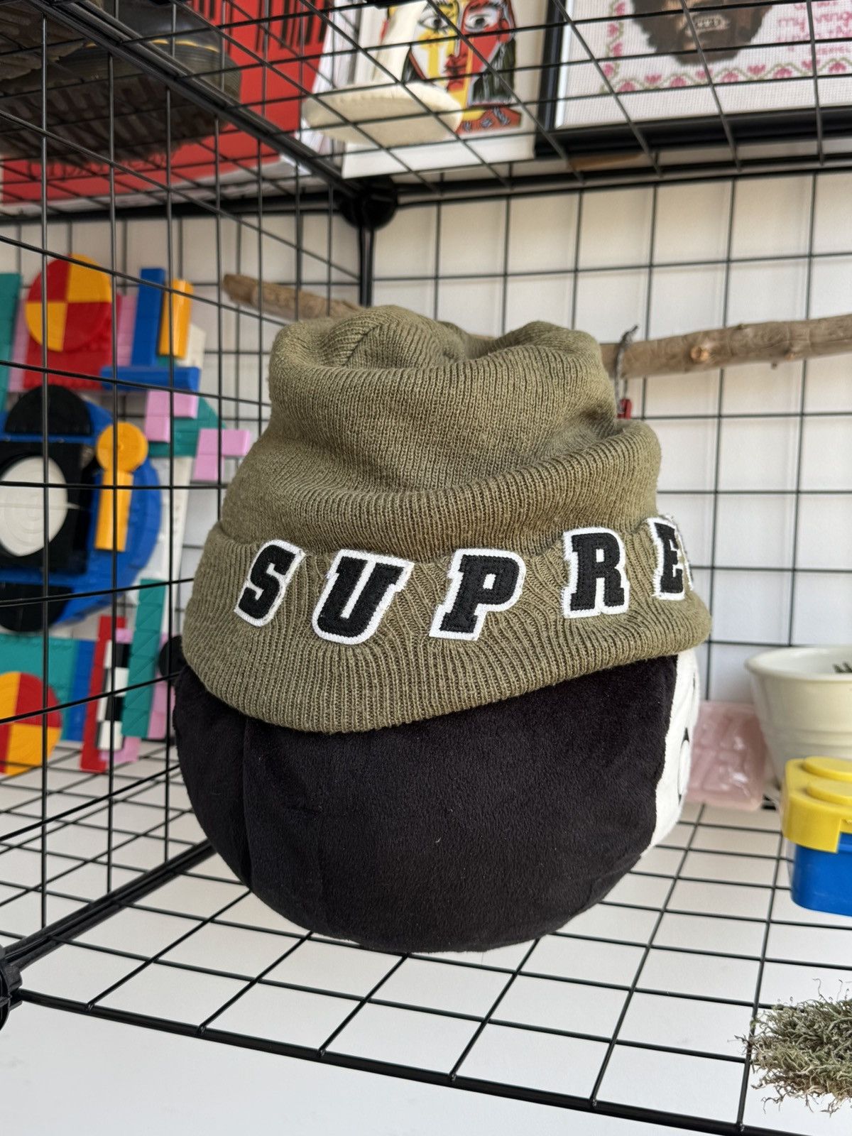 Supreme Supreme SS19 Felt Logo Beanie Size ONE SIZE - 2 Thumbnail