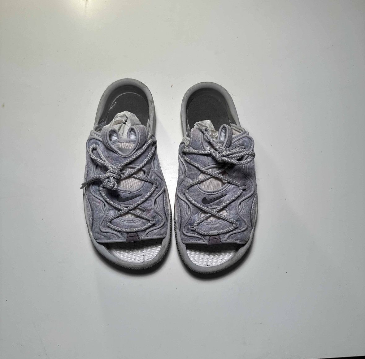 Nike Nike offline grey fog slippers Size US 10.5 / EU 43-44 - 4 Thumbnail