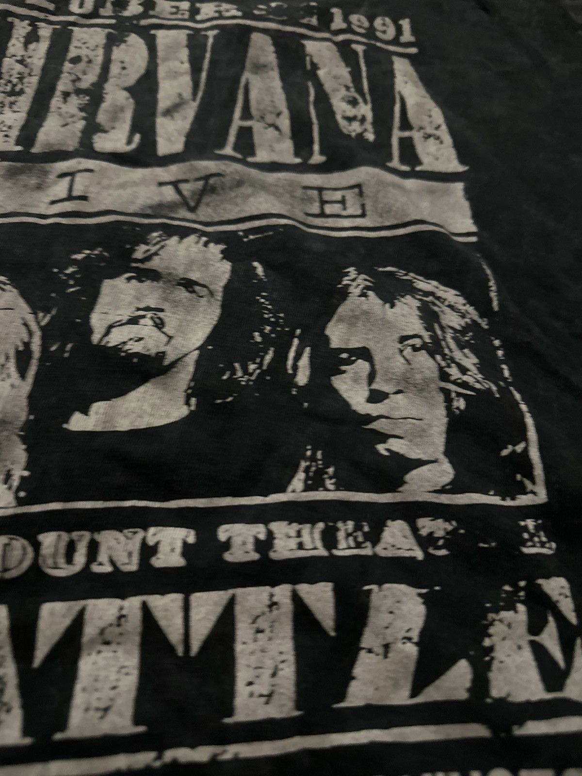 Nirvana Vintage Nirvana Tee Size US M / EU 48-50 / 2 - 3 Thumbnail