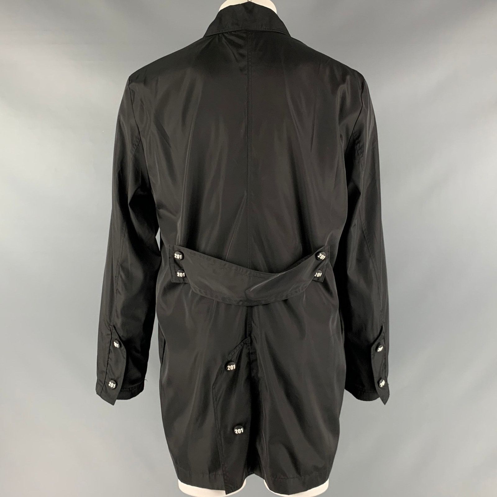 Other 201 RESPECT Size S Black Polyester Windbreaker Coat Size US S / EU 44-46 / 1 - 5 Thumbnail
