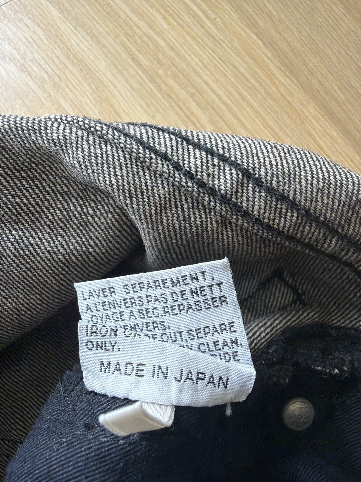 Dior Hedi Slimane Era Dior Homme waxed jeans Size US 31 - 4 Thumbnail