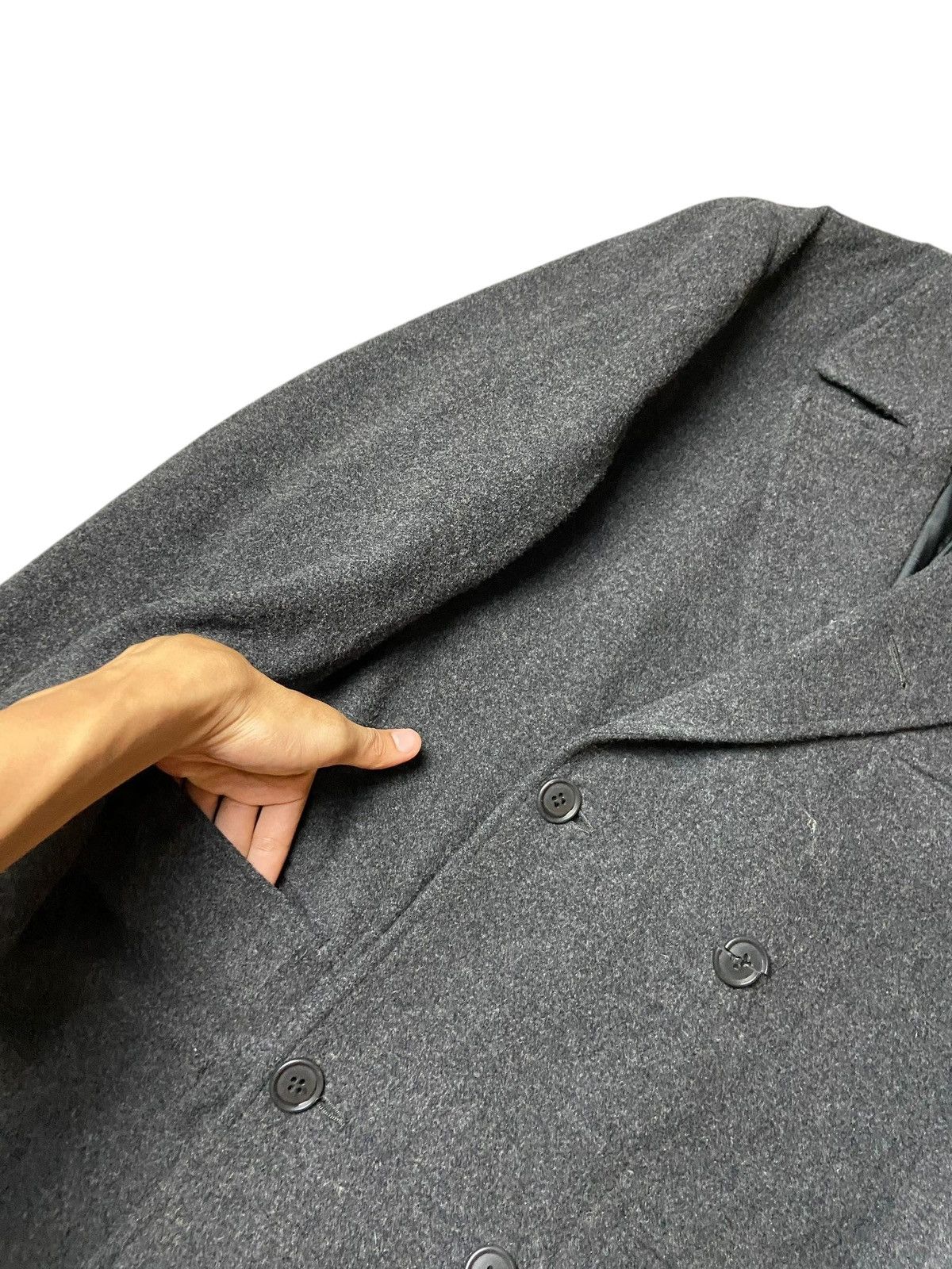 Japanese Brand × Paul Smith × Vintage Paul Smith London Double Breasted Wool Coat (121) Size US M / EU 48-50 / 2 - 4 Thumbnail
