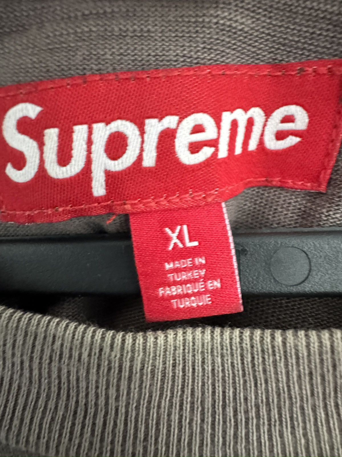 Supreme Supreme Old English Short-Sleeve Top 'Dark Grey' Size US XL / EU 56 / 4 - 7 Thumbnail
