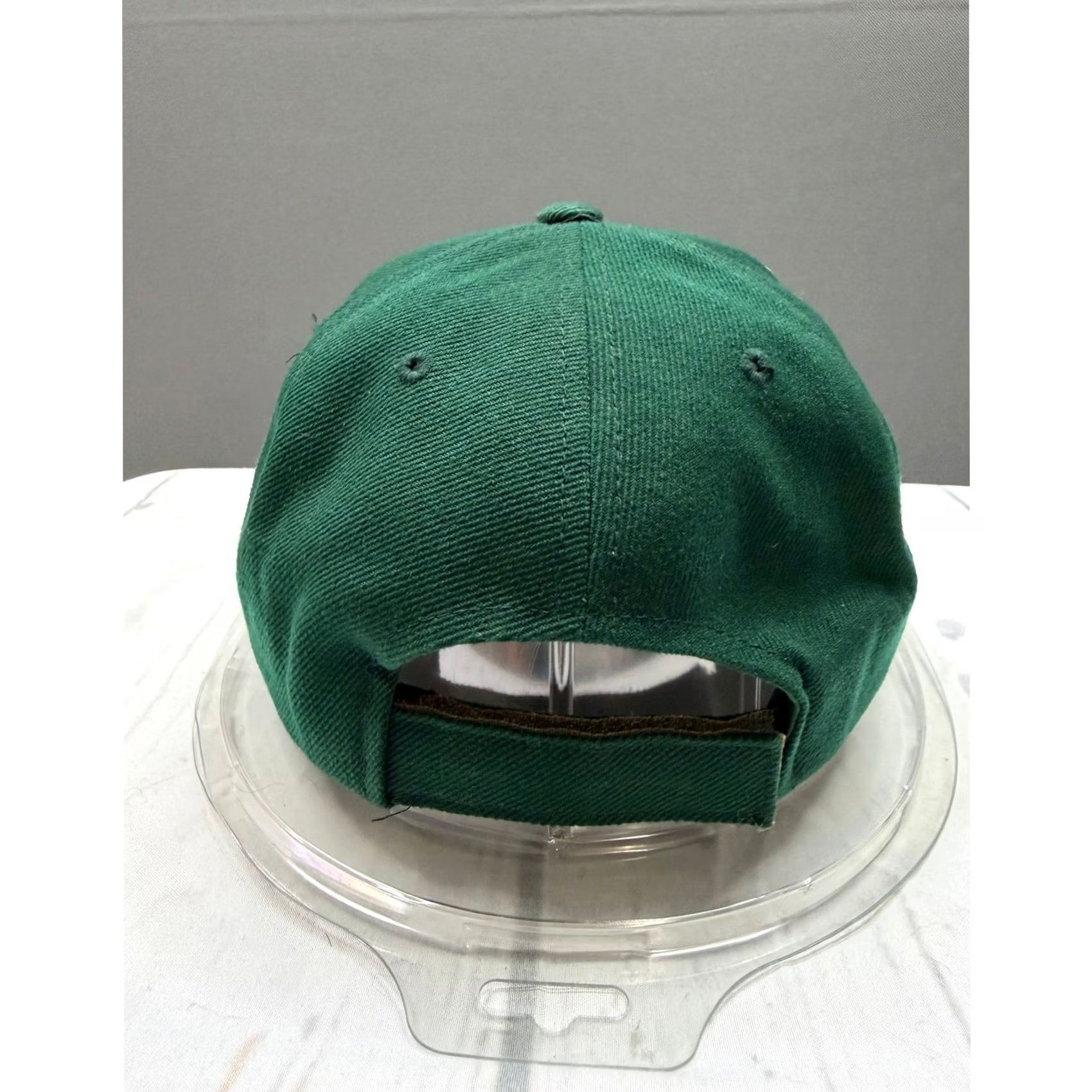 Nike VINTAGE Nike Baseball Cap Unisex Green Embroidered Swoosh OSFM Size ONE SIZE - 6 Thumbnail