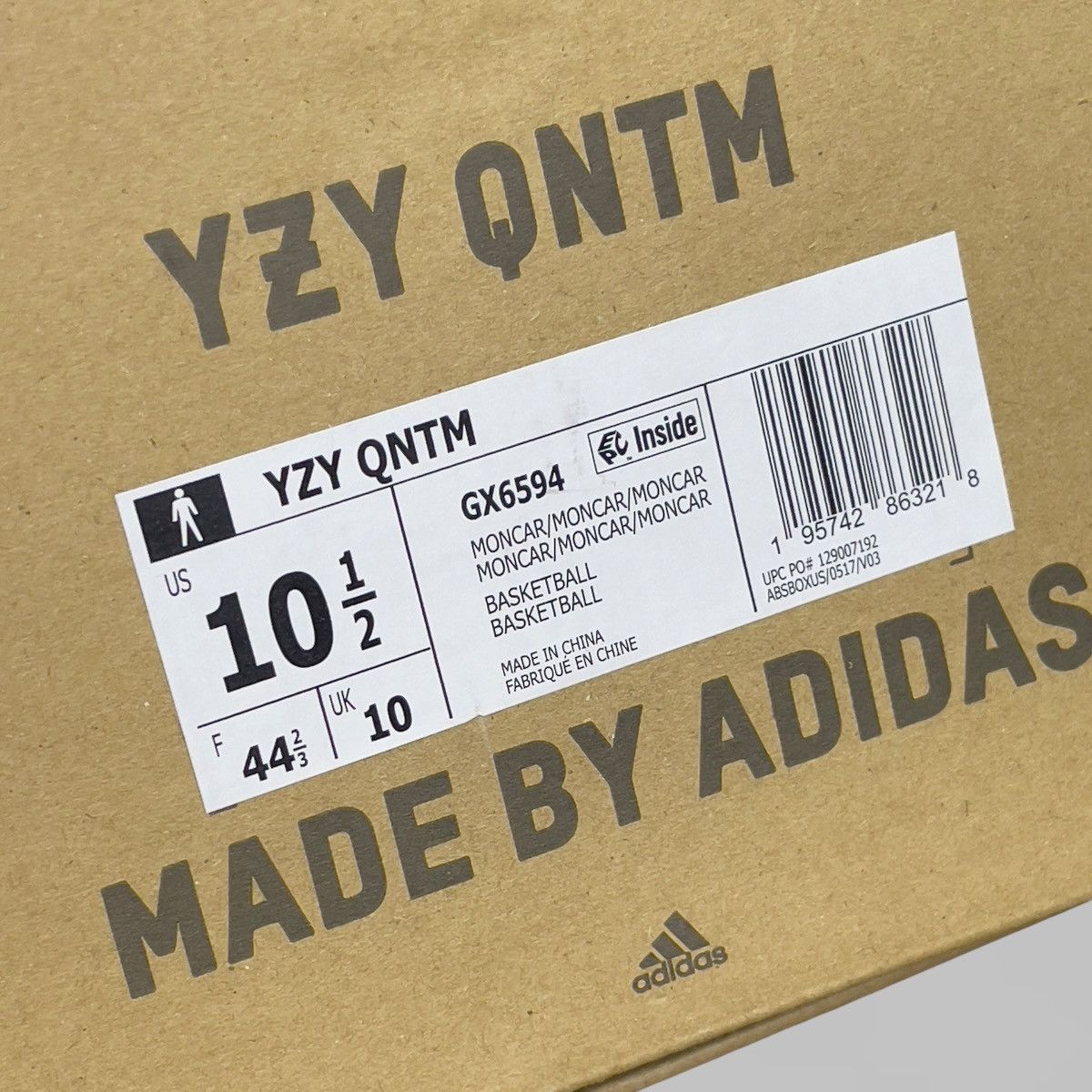 Yeezy YEEZY QNTM MONCAR HIGH OG NEW SIZE 44 Size US 10.5 / EU 43-44 - 9 Thumbnail