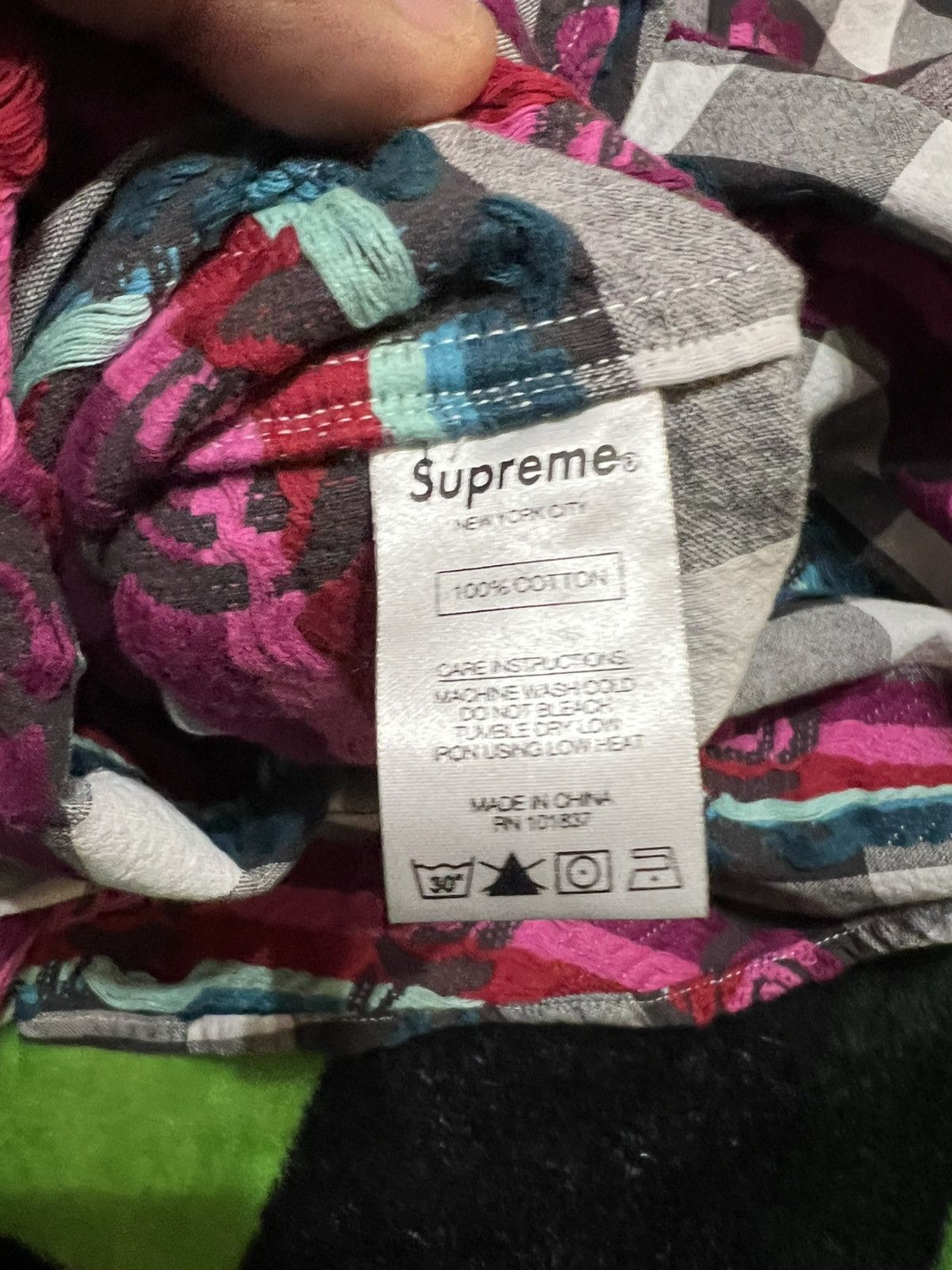 Supreme 🔥SS19 Supreme Buffalo Plaid Rose L/S BUTTON UP SMALL🔥 Size US S / EU 44-46 / 1 - 9 Thumbnail