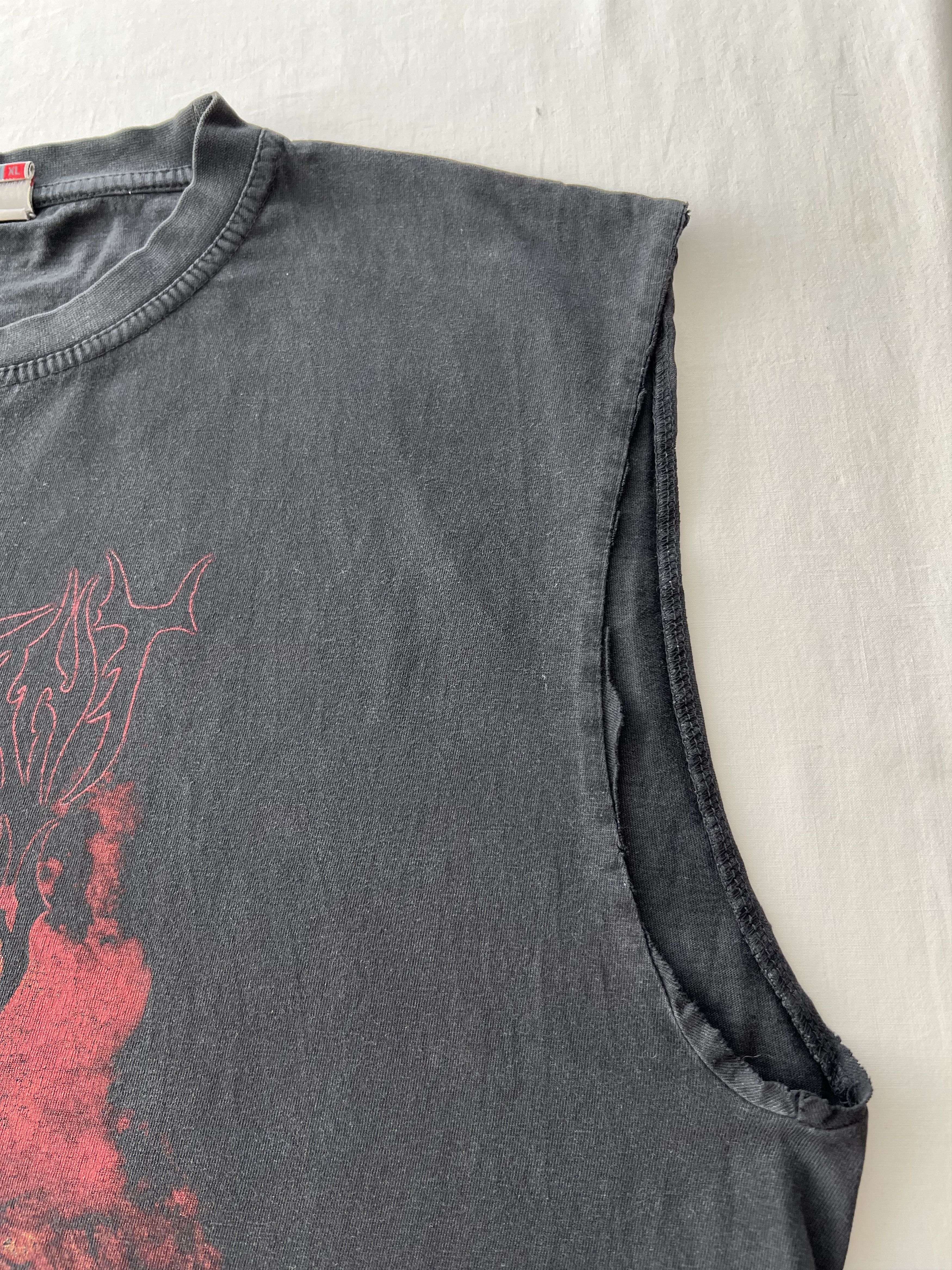Band Tees Vintage 2004 Malevolent Creation Warkult Black Sleeveless Size US XL / EU 56 / 4 - 12 Thumbnail