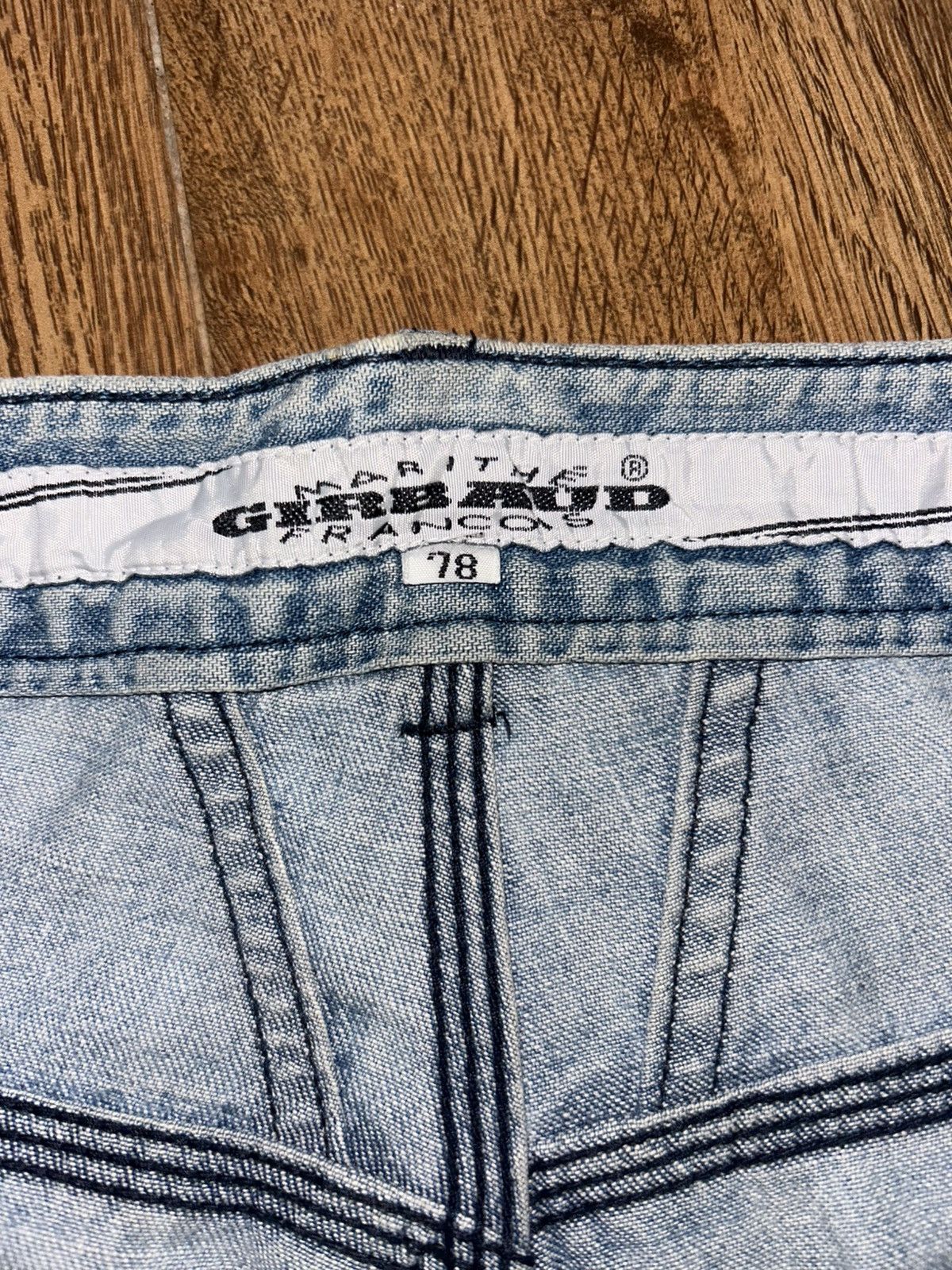 Marithe + Francois Girbaud Marithe Francois Girbaud Stone Washed Baggy Faded Blue Jeans Size 30" / US 8 / IT 44 - 8 Thumbnail