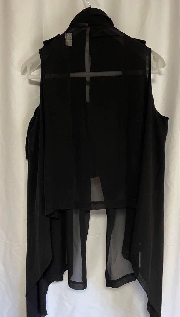 Comme des Garcons Comme Des Garcons Black Retro Velvet Patchwork Design Vest Size M / US 6-8 / IT 42-44 - 5 Thumbnail