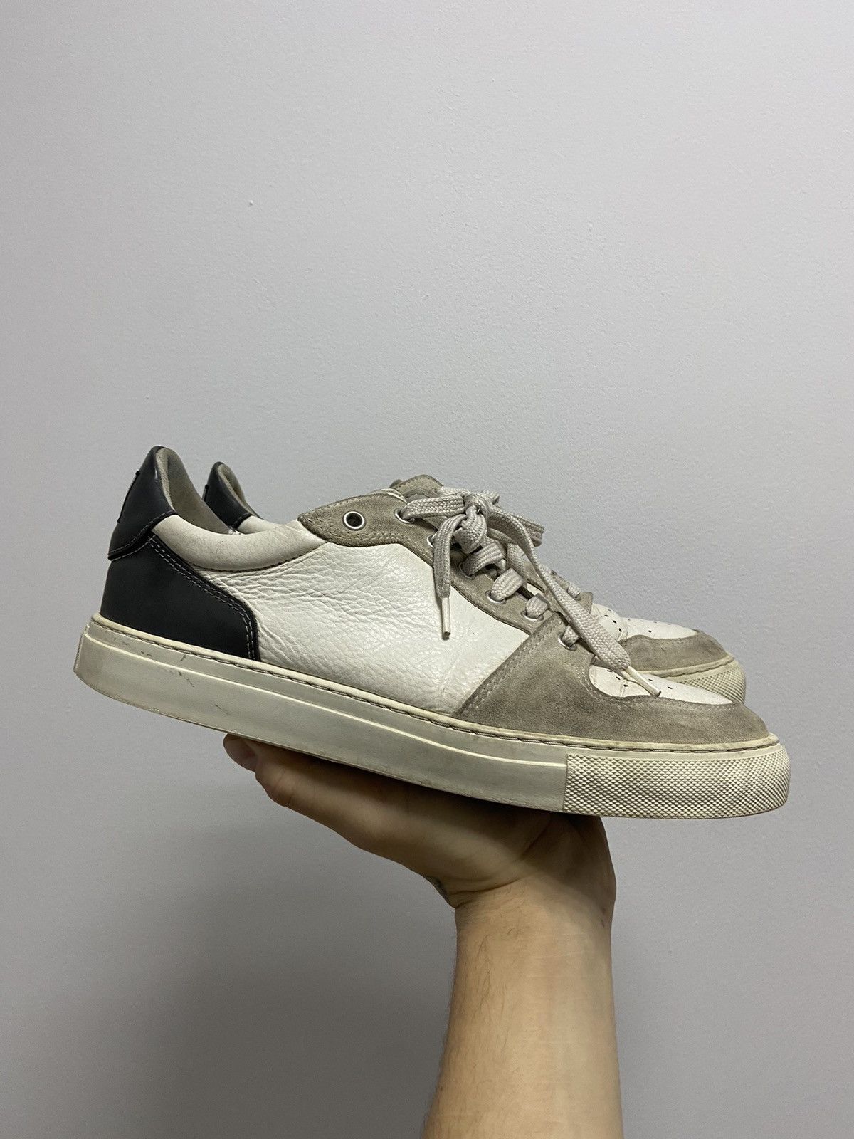AMI × Vintage AMI Alexandre Mattiussi Leather Shoes Small Logo Size US 9 / EU 42 - 1 Thumbnail