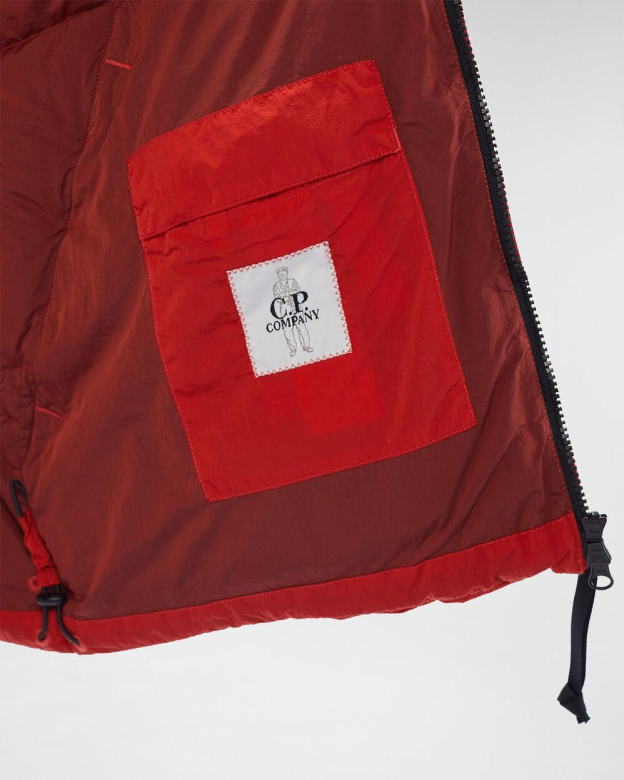C.P. Company o1y1224 Zip Hooded Jacket in Red Size US M / EU 48-50 / 2 - 8 Thumbnail