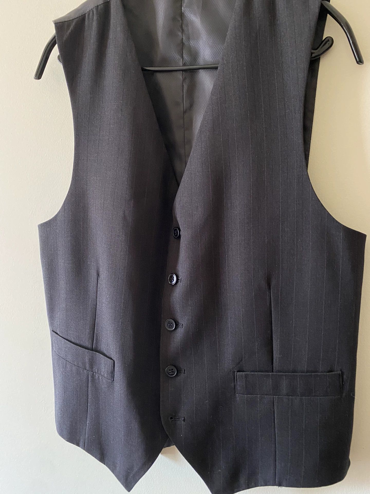 Valentino Vintage Valentino Wide-Leg Trousers & Vest Set 42 Size 42R - 7 Thumbnail
