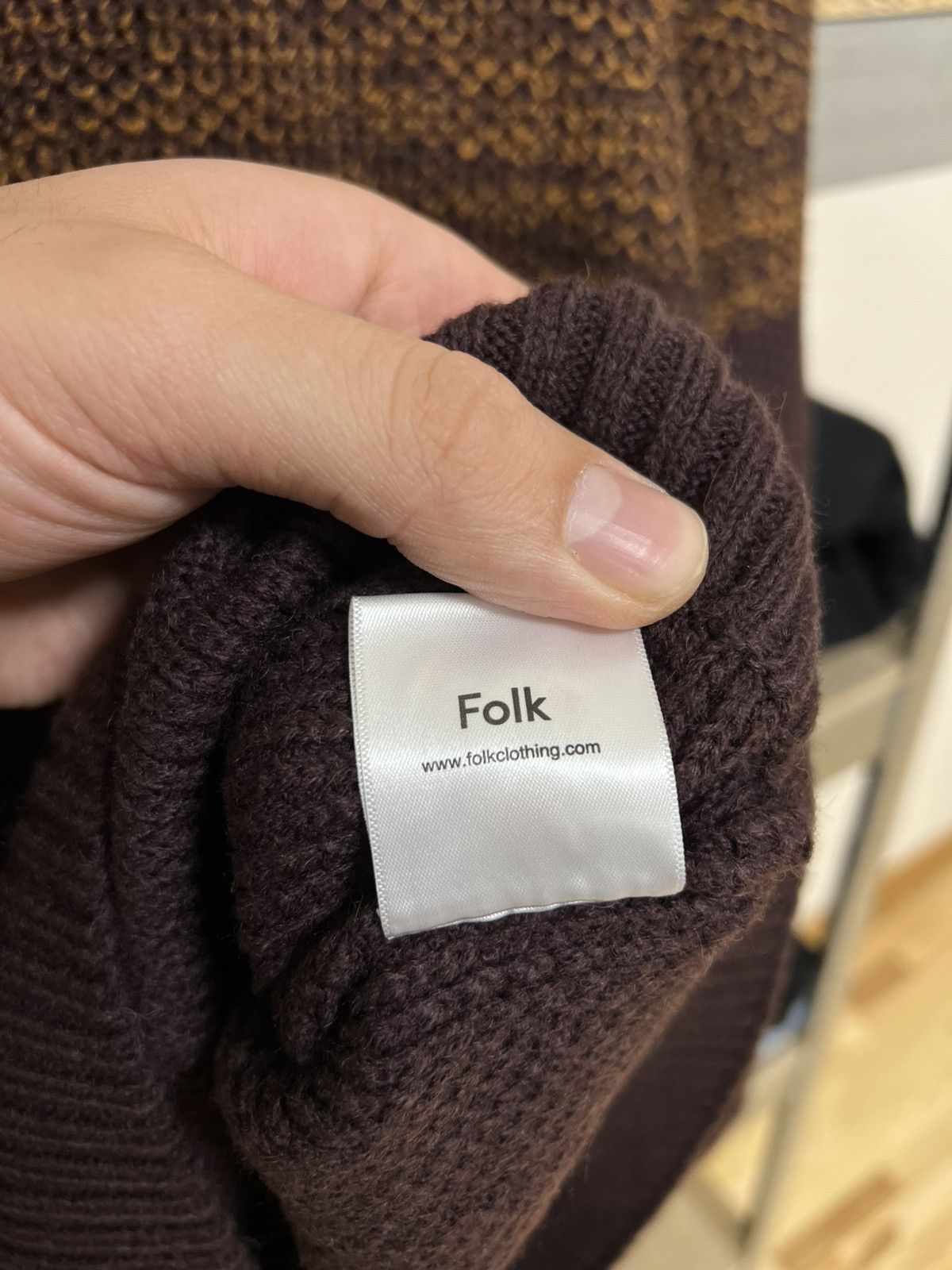 Other Men’s Folk Knitted Sweater Size 3 Jumper Wool Sweatshirt Size US M / EU 48-50 / 2 - 5 Thumbnail