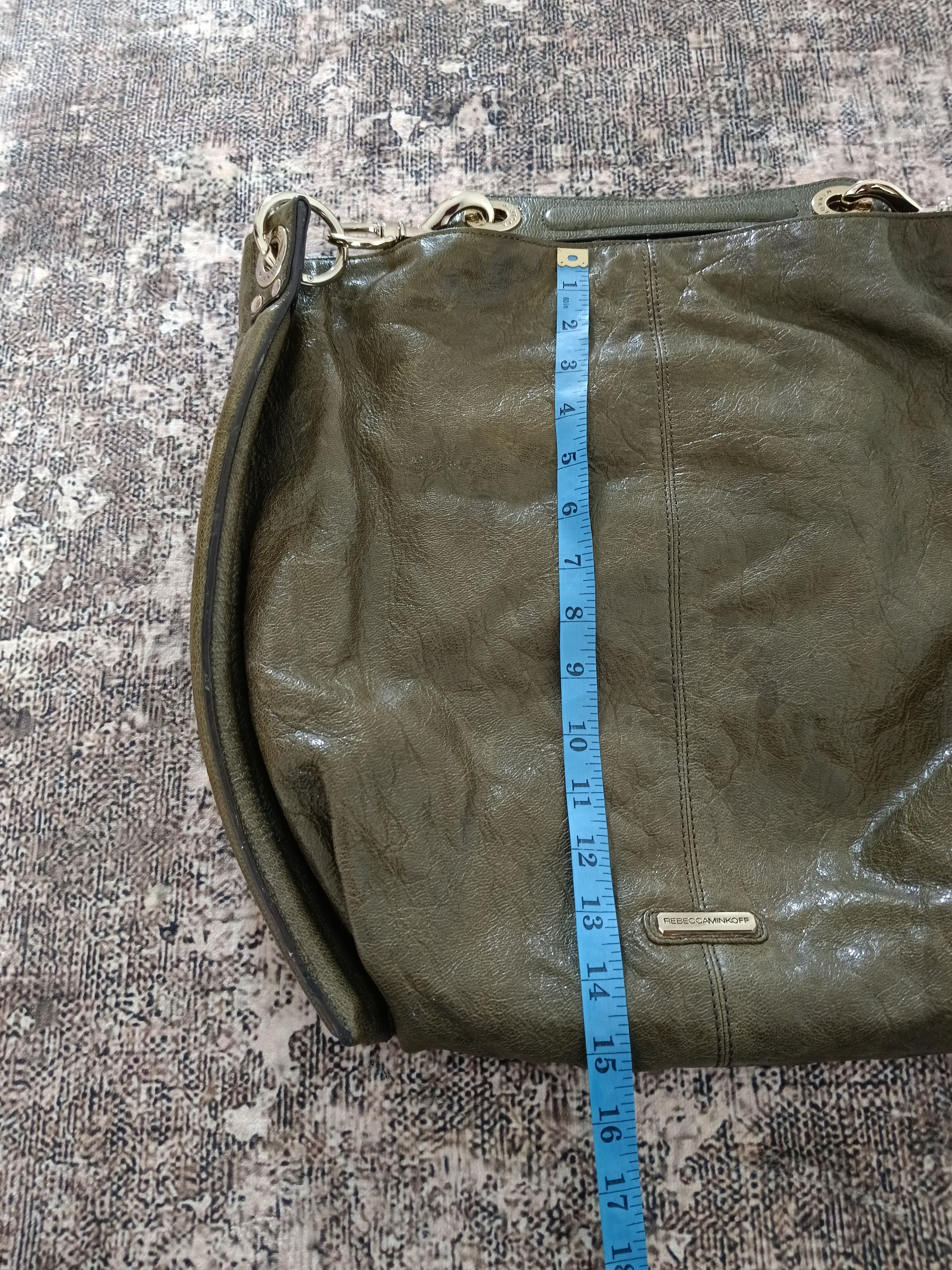 Rebecca Minkoff RABECCA MINKOOF HOBO PATINA LEATHER Size ONE SIZE - 6 Thumbnail