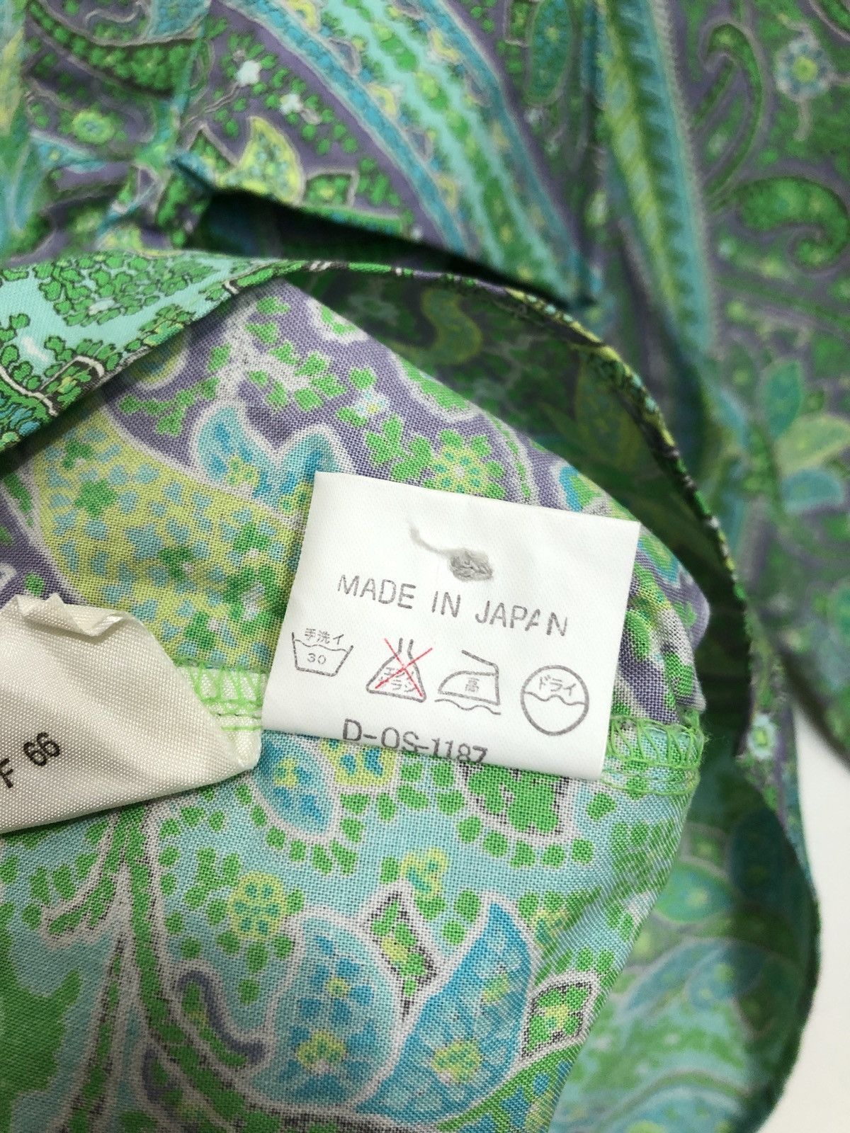 Kenzo Kenzo Paisley Graphic Button Shirt Size US L / EU 52-54 / 3 - 6 Thumbnail