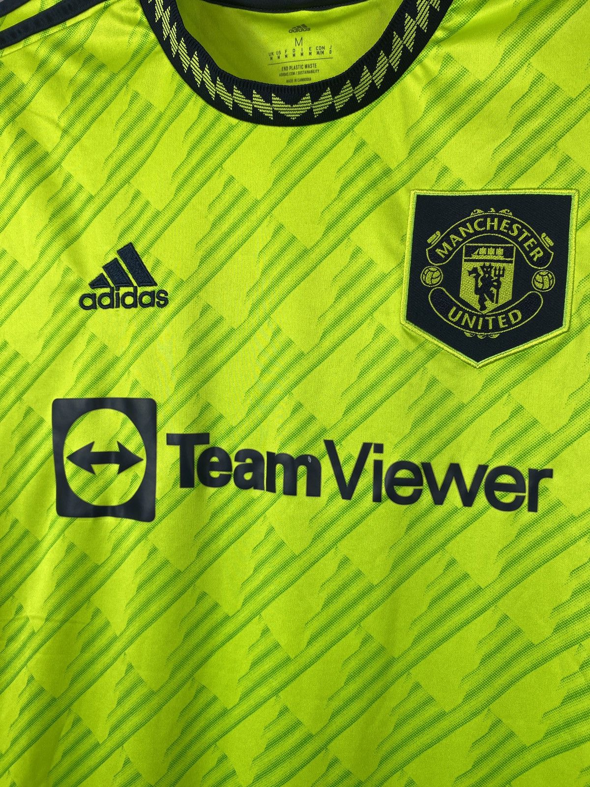 Adidas Adidas Manchester 22/23 third jersey soccer football premier Size US M / EU 48-50 / 2 - 2 Thumbnail