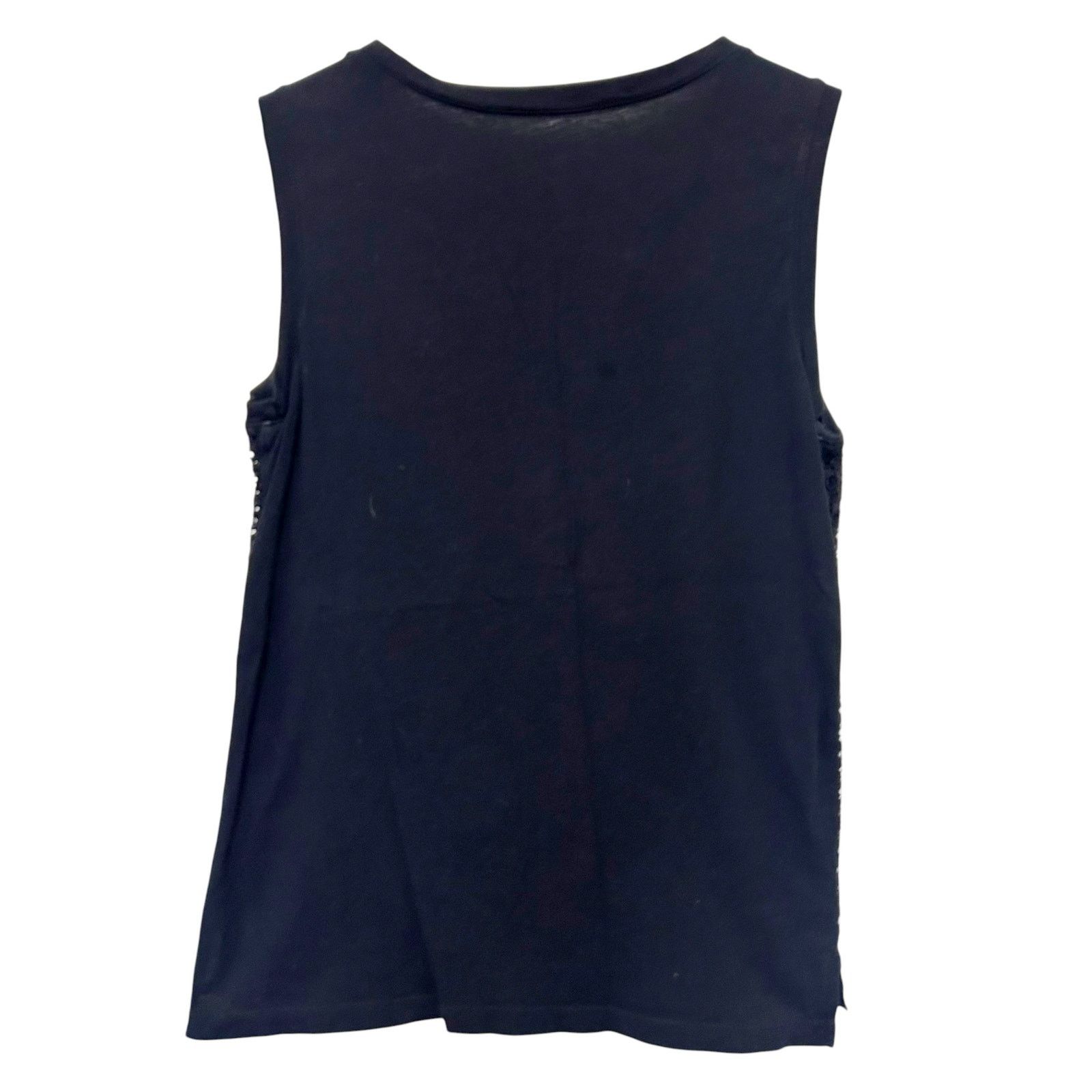 Loft Loft Outlet Black Eyelet Layered Tank Top Sz XS Size XS / US 0-2 / IT 36-38 - 4 Thumbnail