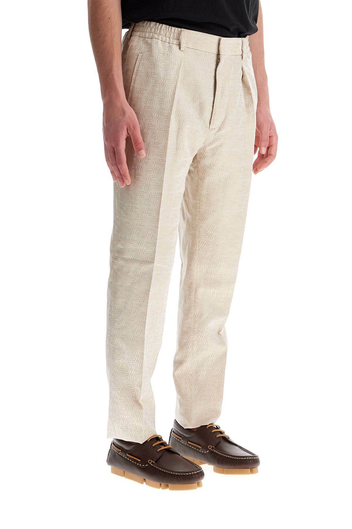 Fendi o1B3y1r0526 Casual Pant in Beige Size US 36 / EU 52 - 2 Thumbnail