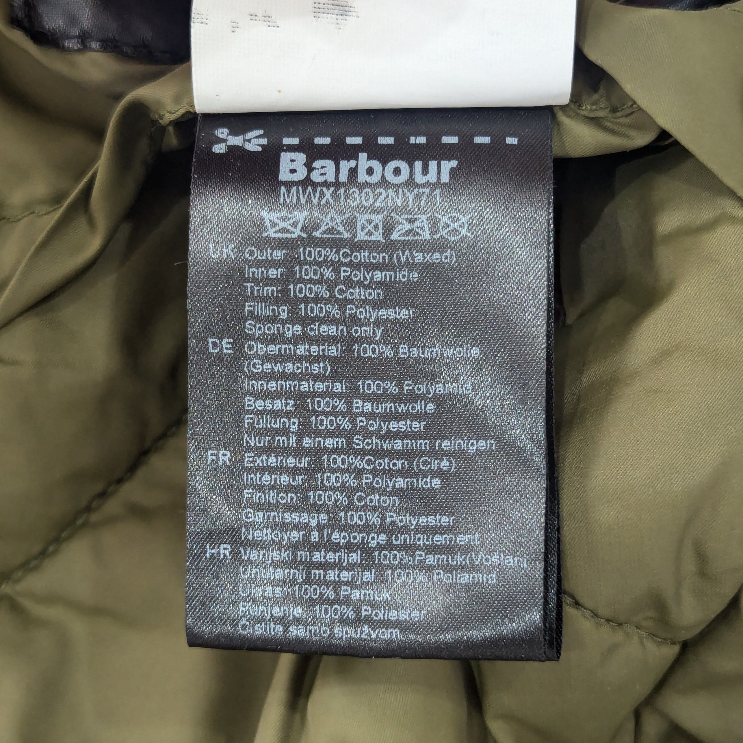 Barbour Barbour International Injection Wax Jacket Motorcycle Size US S / EU 44-46 / 1 - 19 Thumbnail