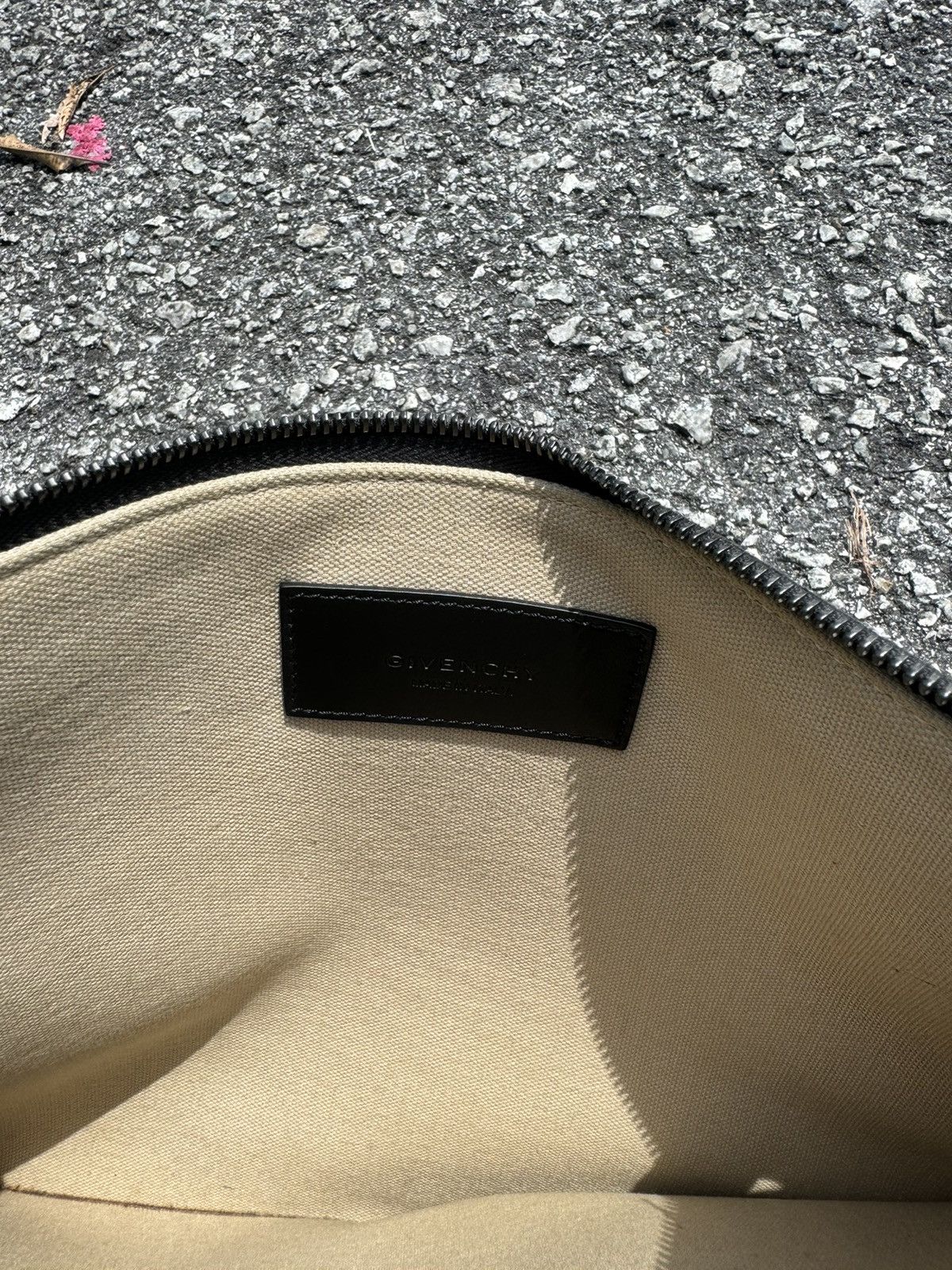Givenchy Givenchy Men's Leather Clutch Bag Black Size ONE SIZE - 4 Thumbnail